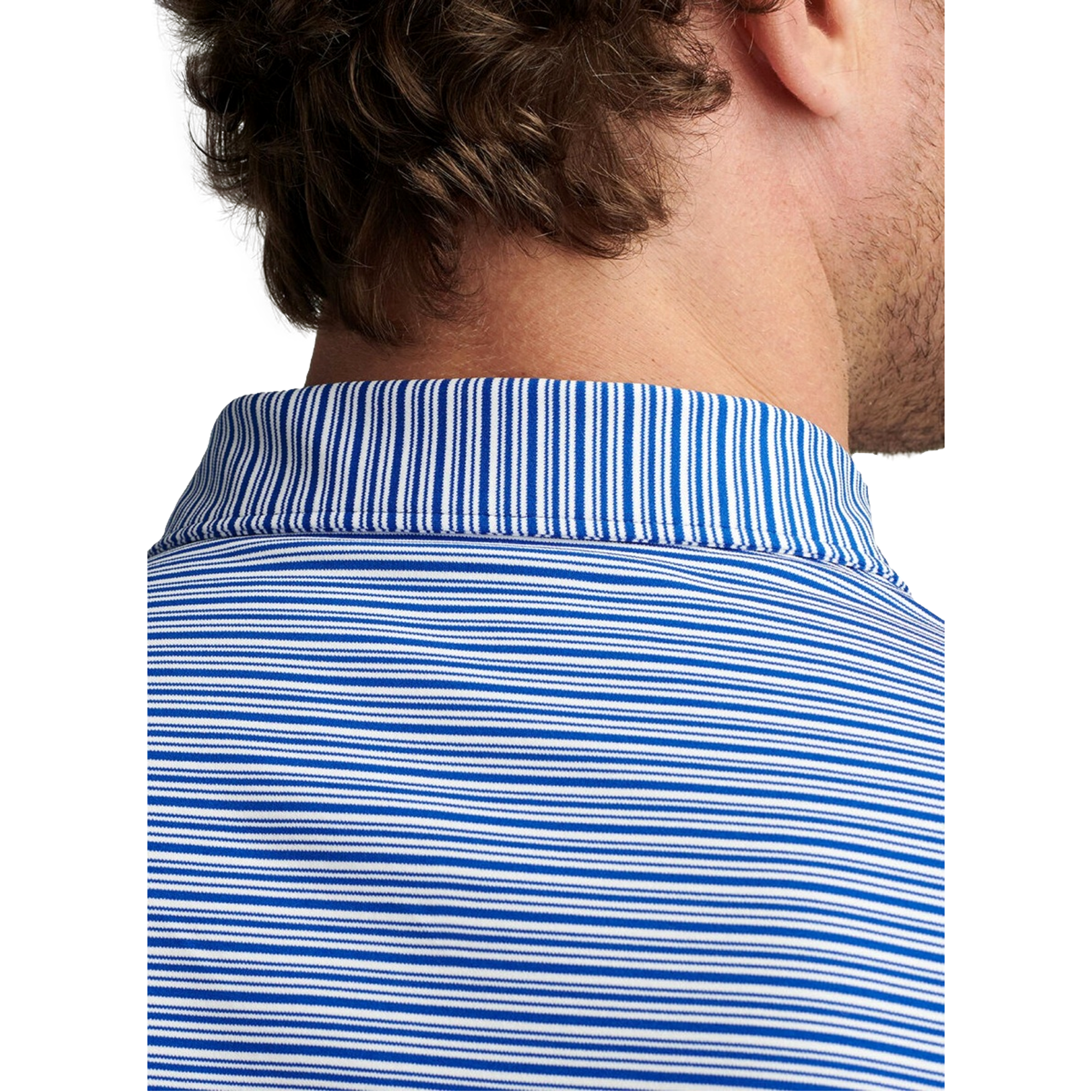 Featherweight Payne Stripe Men's Golf Polo Shirt