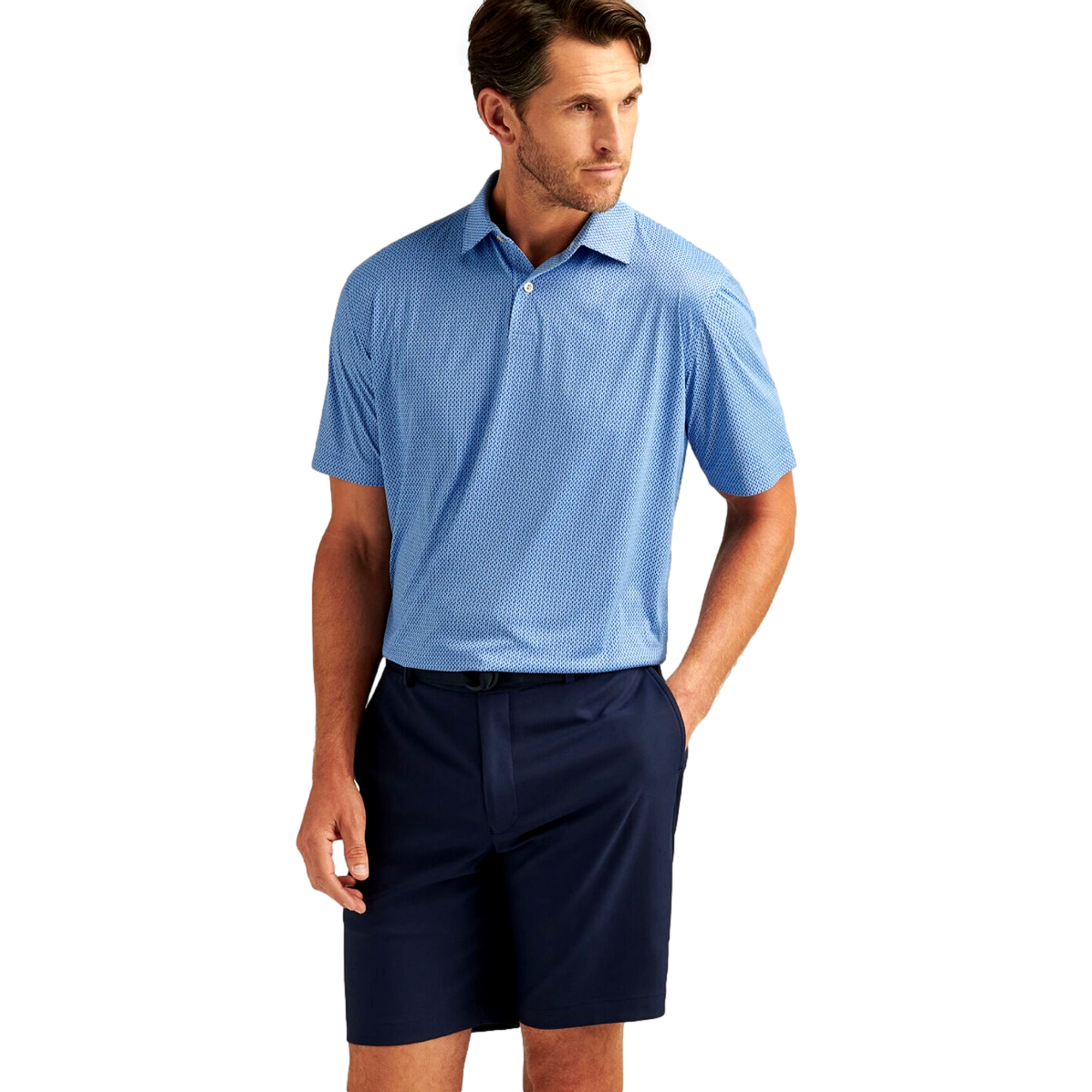 Featherweight Seahorse Men's Golf Polo Shirt