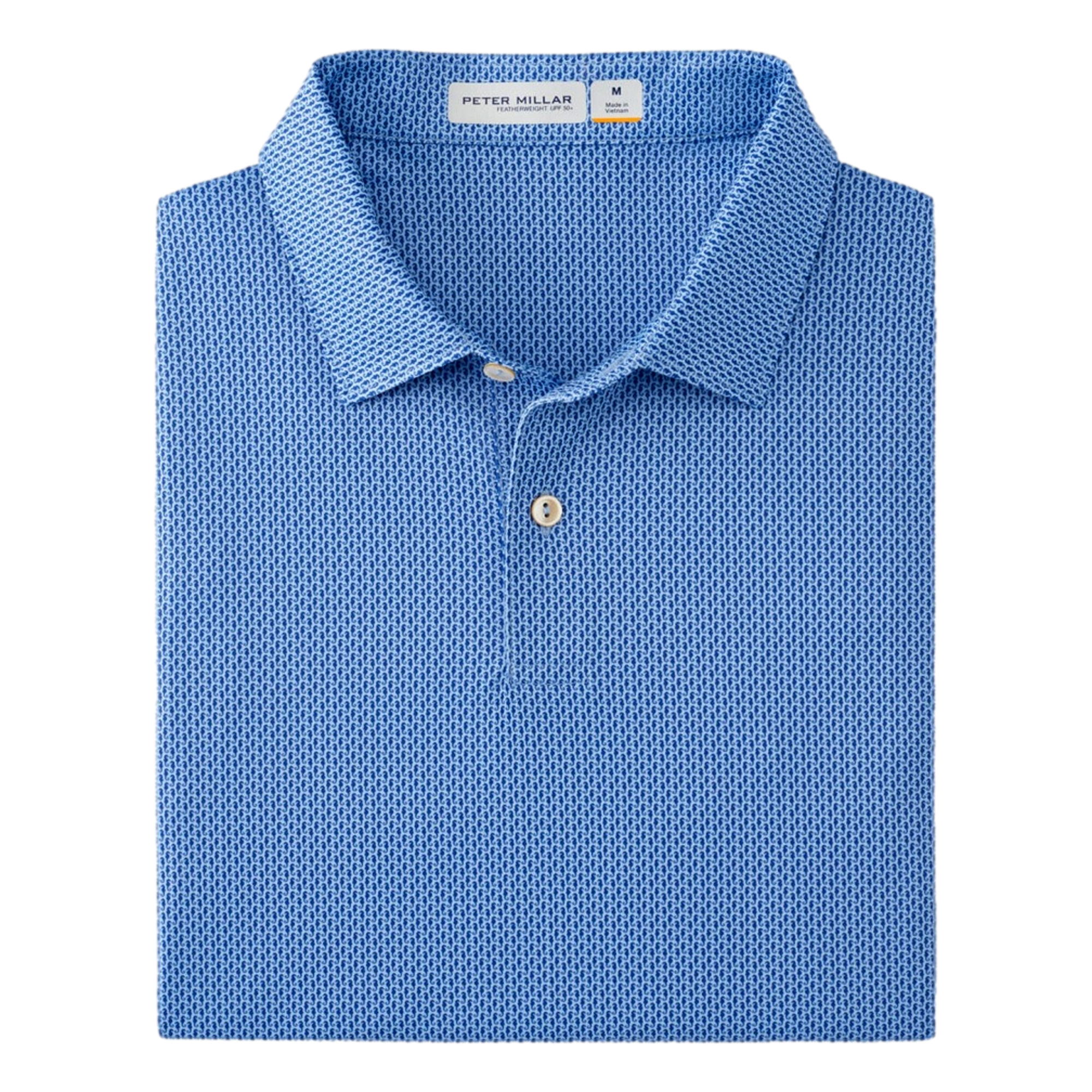 Featherweight Seahorse Men's Short Sleeve Golf Polo Shirt