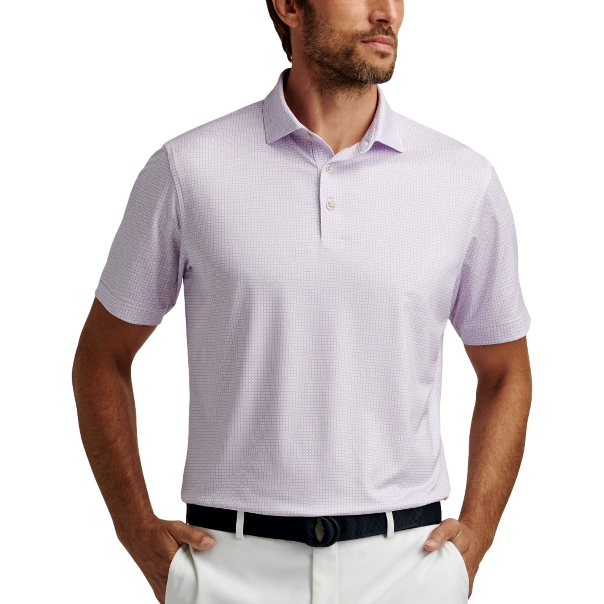 Solid Performance Jersey Polo Shirt