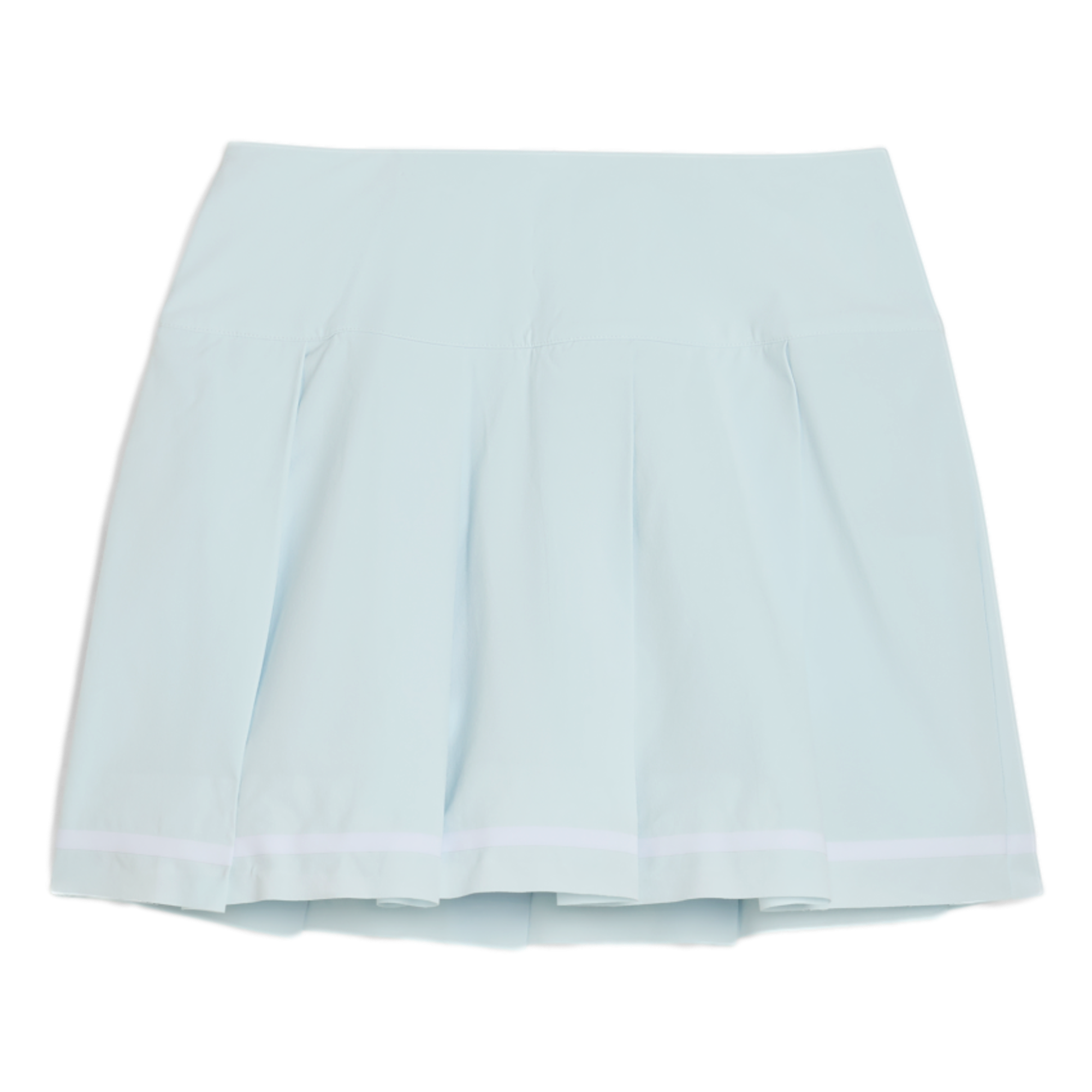 Striped Pleated Women's 15" Golf Skort