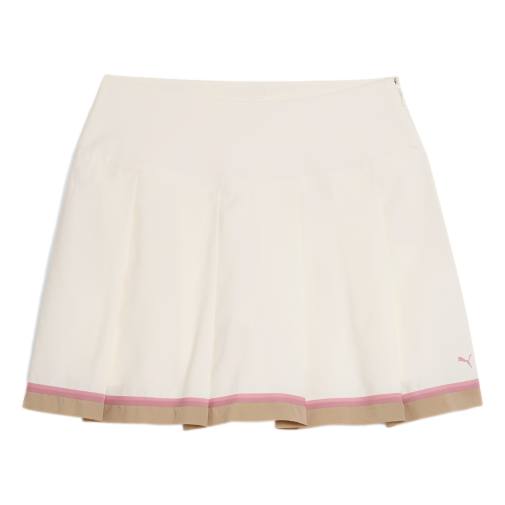 Striped Pleated Women's 15" Golf Skort