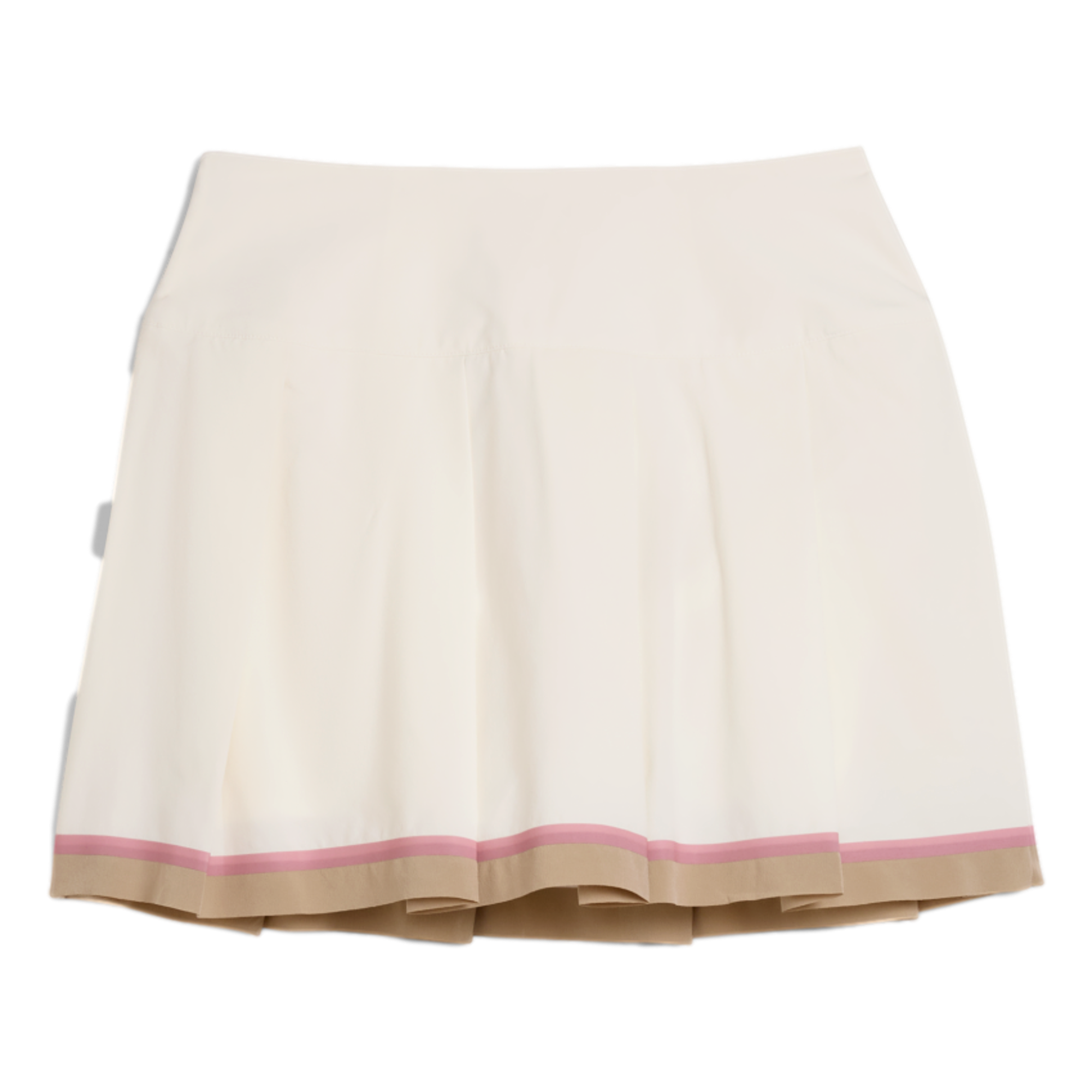 Striped Pleated Women's 15" Golf Skort