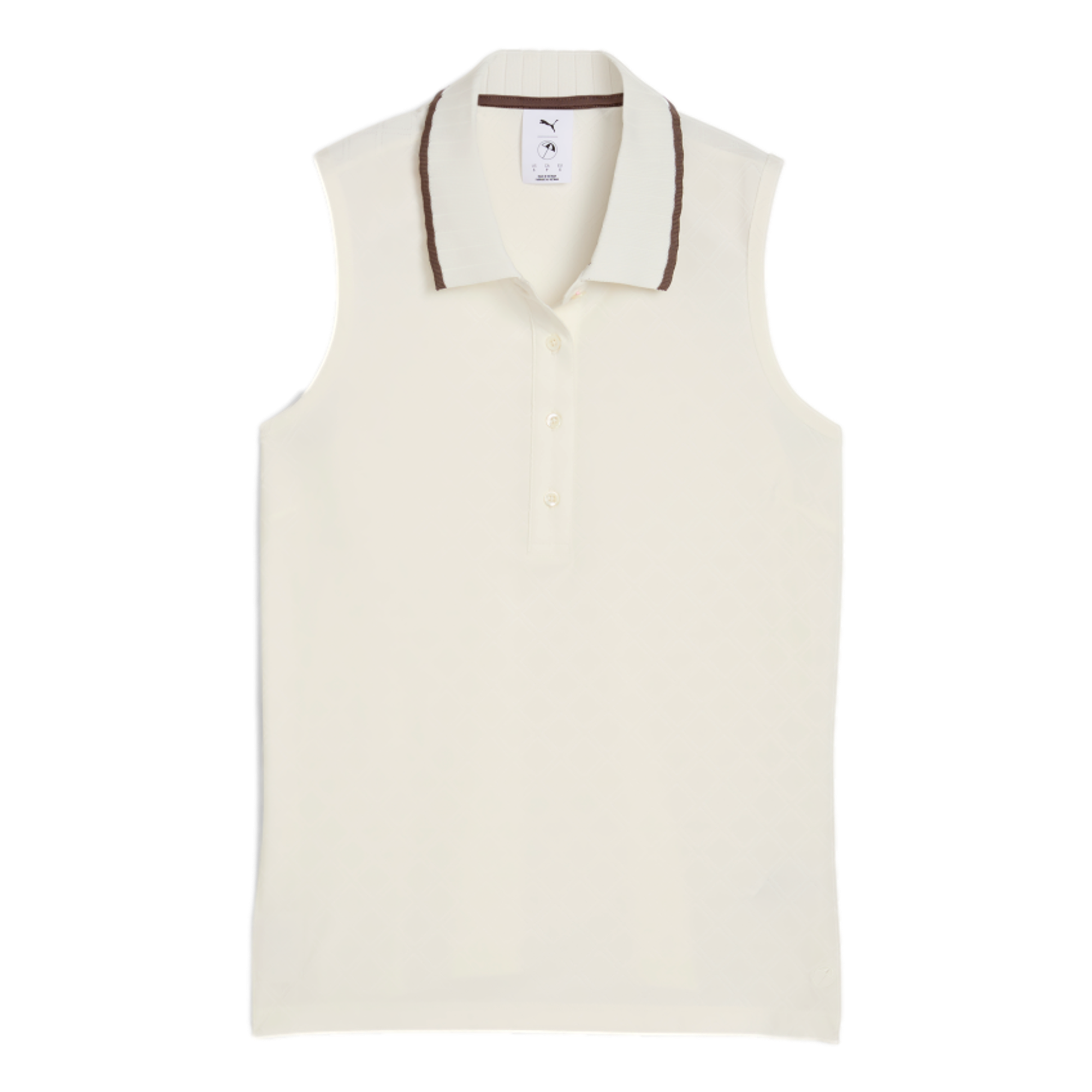 PUMA X AP Jaquard Women's Sleeveless Golf Polo Shirt