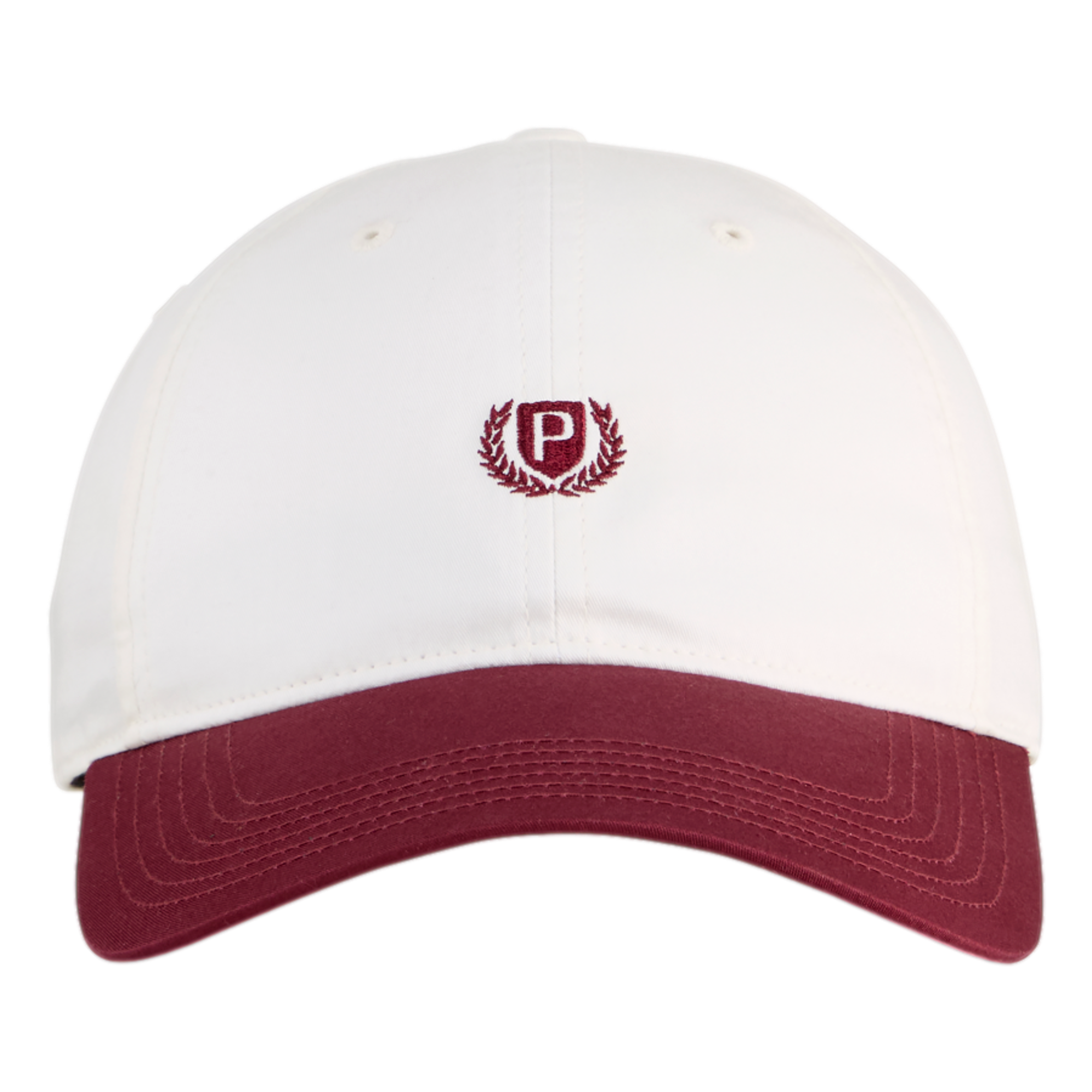 Shield Unstructured Dad P Crest Women's Golf Hat