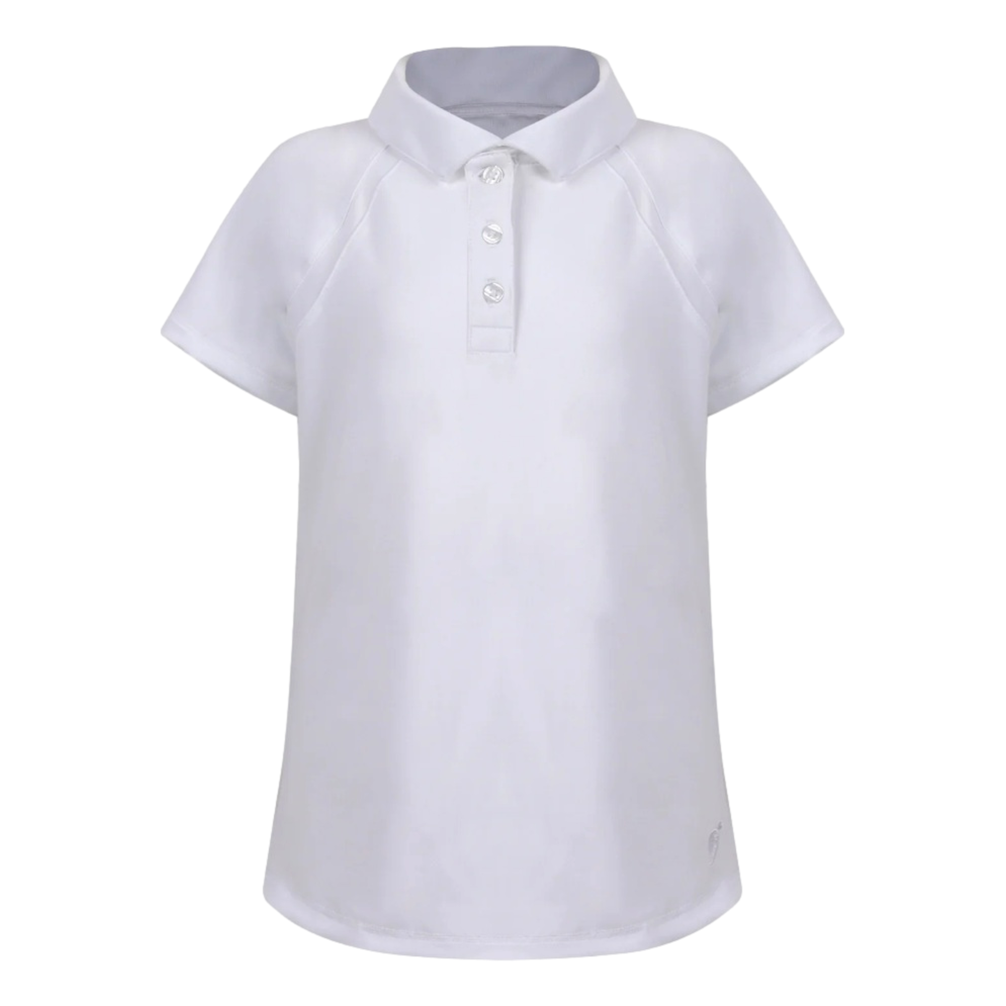 Reagan Cap Girls Short Sleeve Golf Polo Shirt