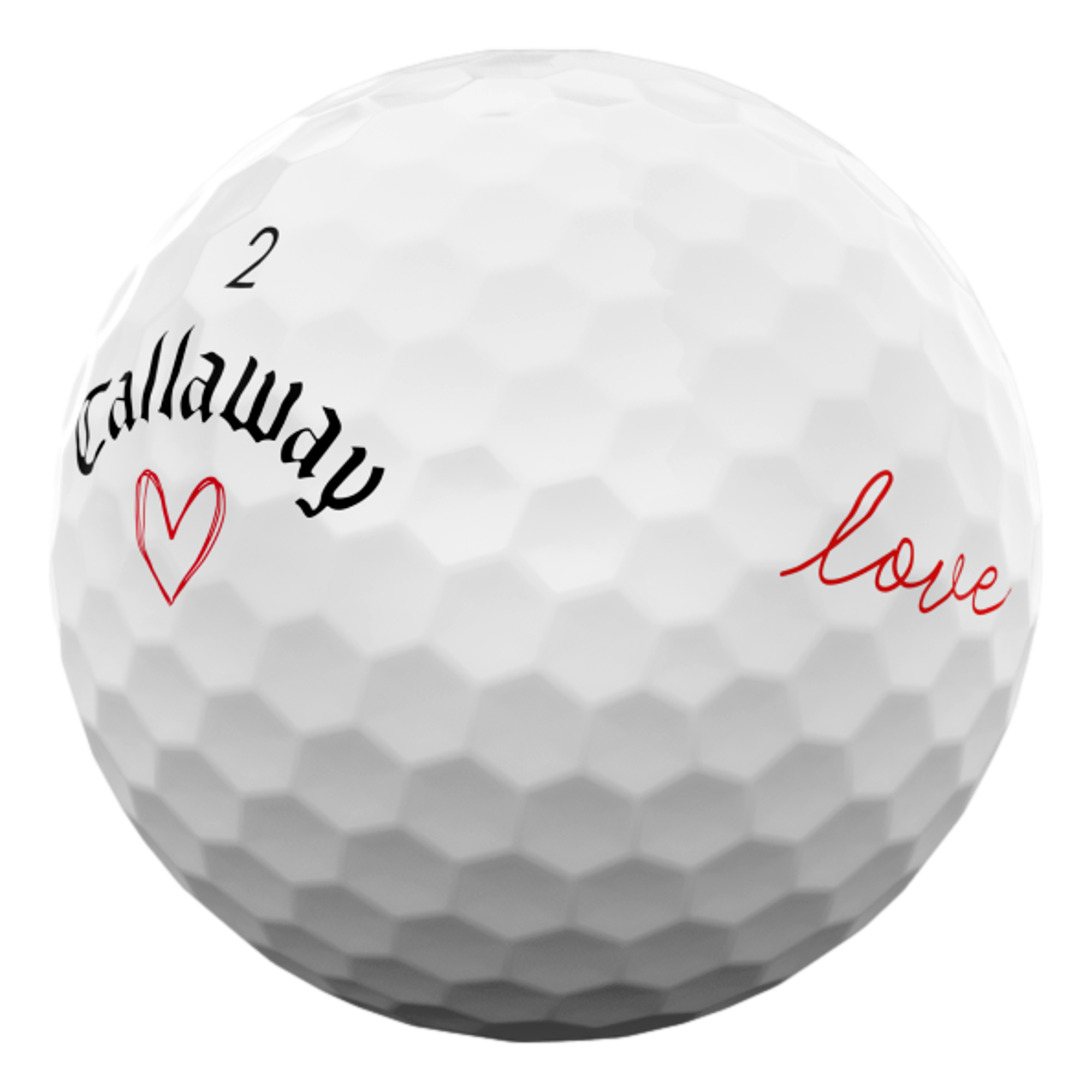 Supersoft Love Golf Balls