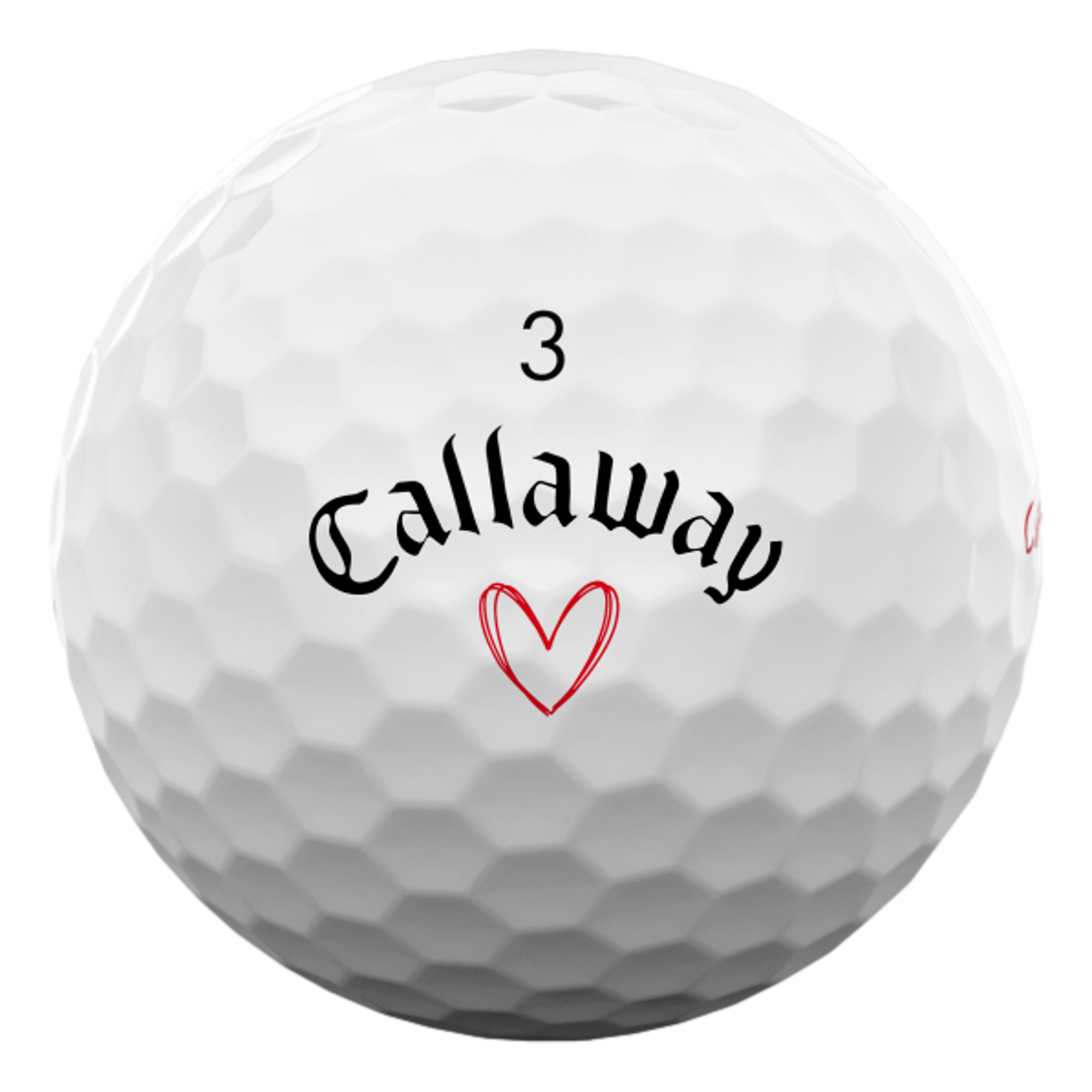 Supersoft Love Golf Balls