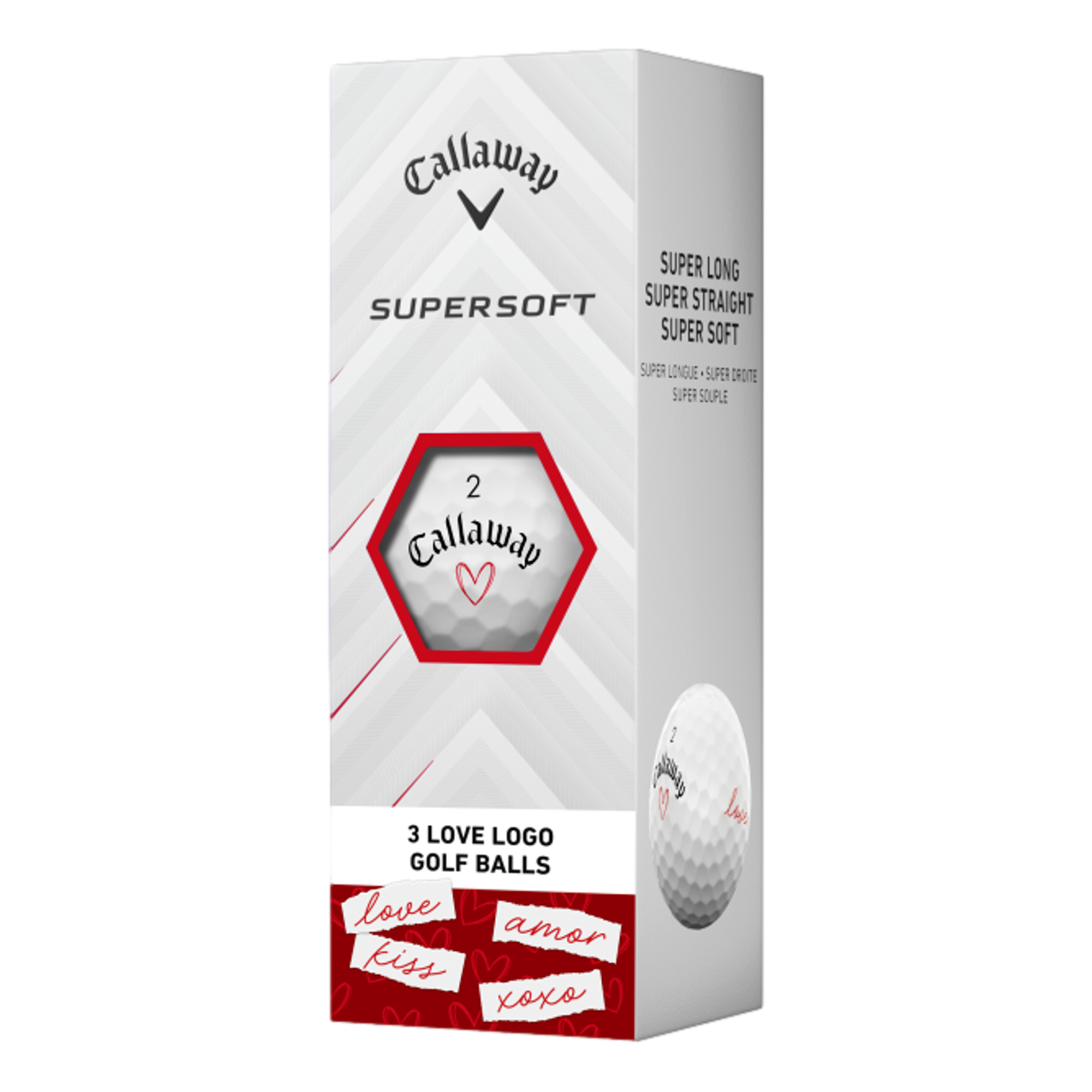 Supersoft Love Golf Balls