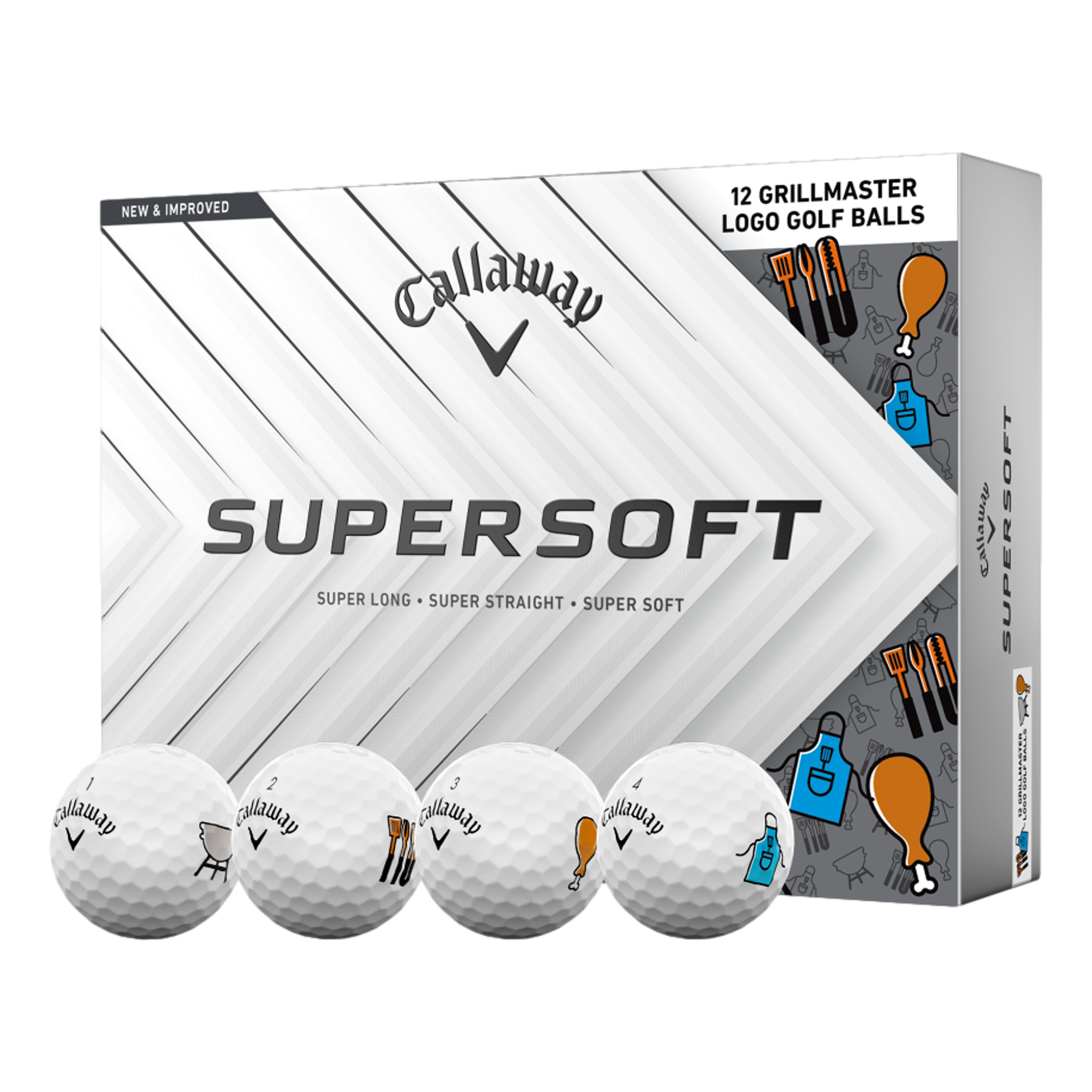 Supersoft Grillmaster Golf Balls