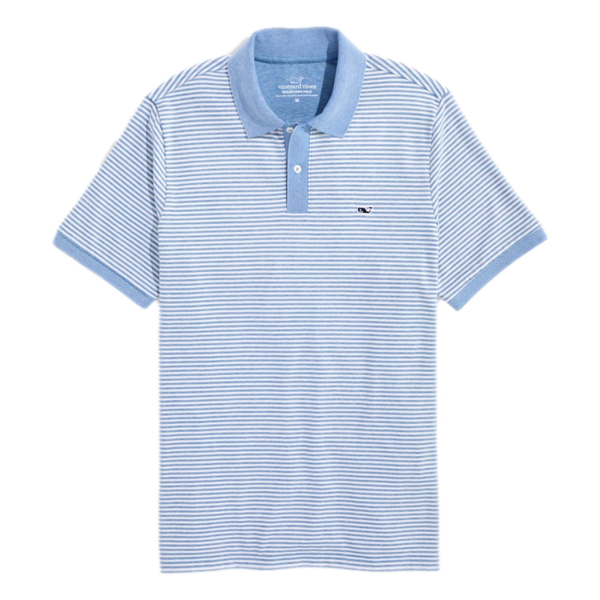 SP25D1:STRIPE EDGARTOWN PIQUE POLO