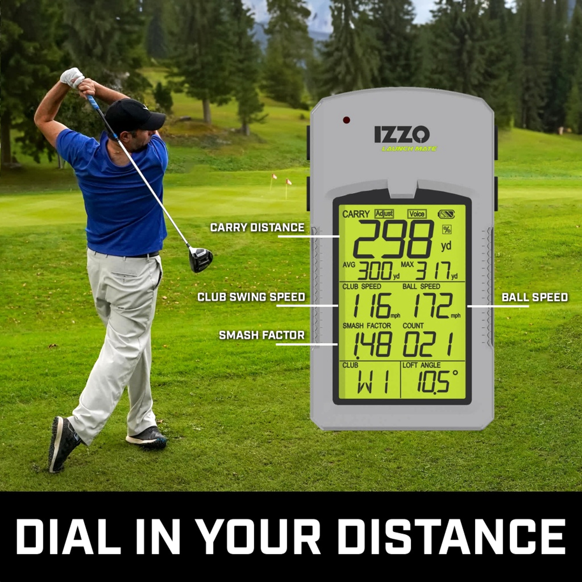 Izzo Golf Launch Mate
