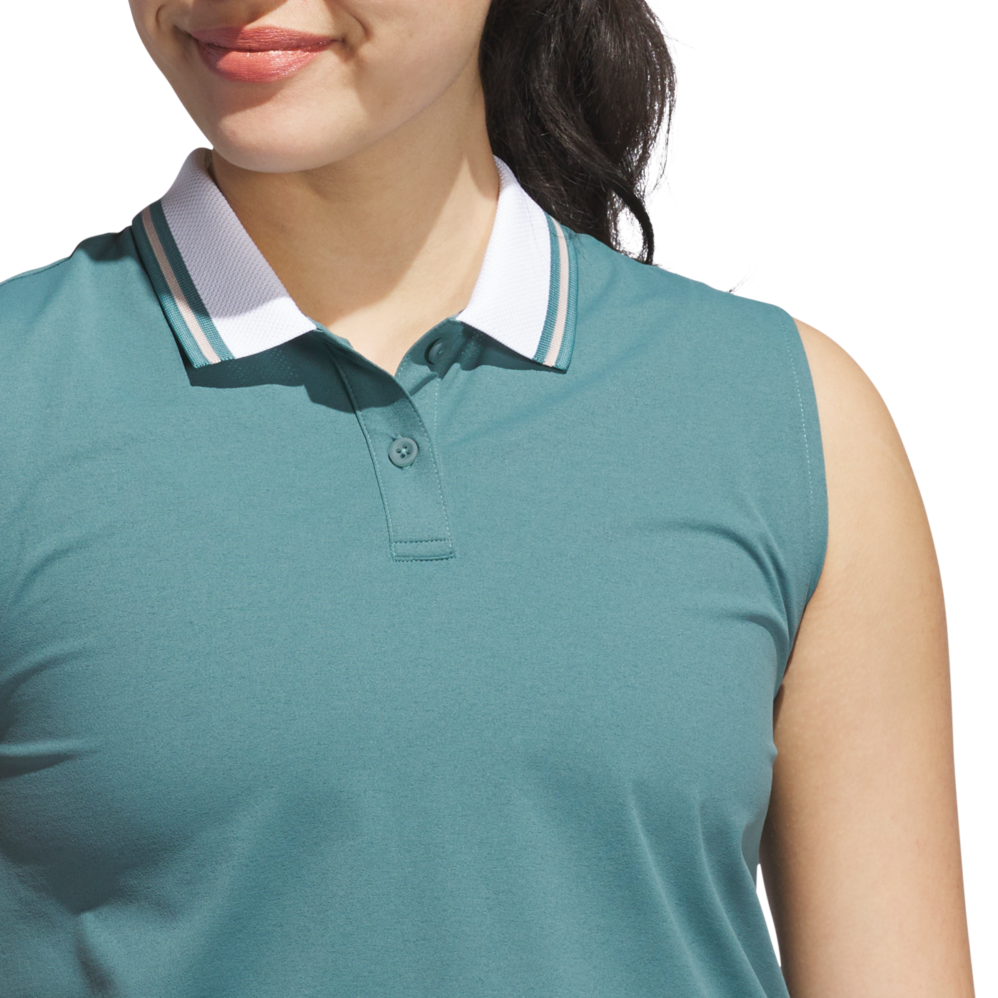 Beyond Twistknit Women's Sleeveless Golf Polo Shirt