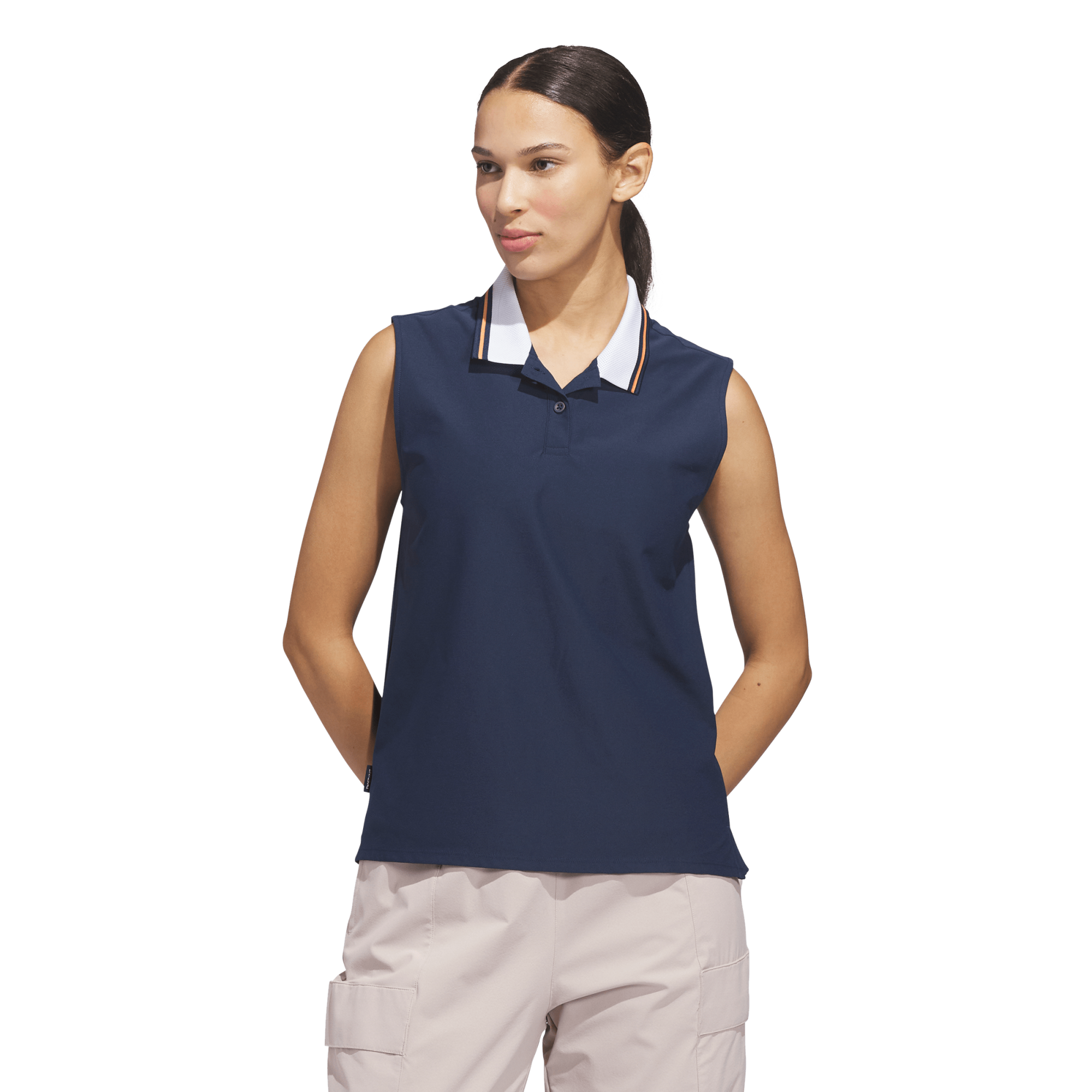 Beyond Twistknit Women's Sleeveless Golf Polo Shirt