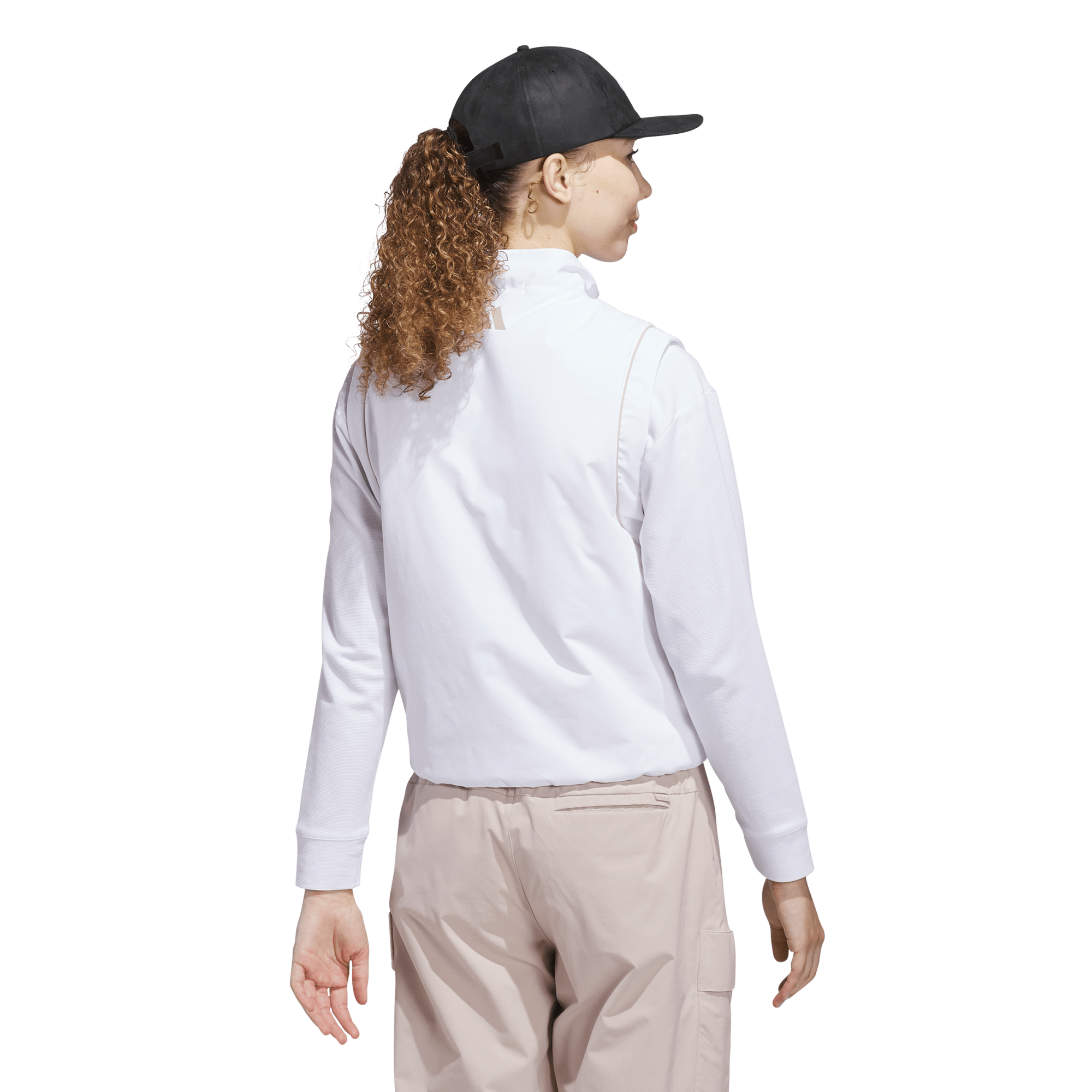 Twistweave Loose Quarter Zip Women's Golf Vest