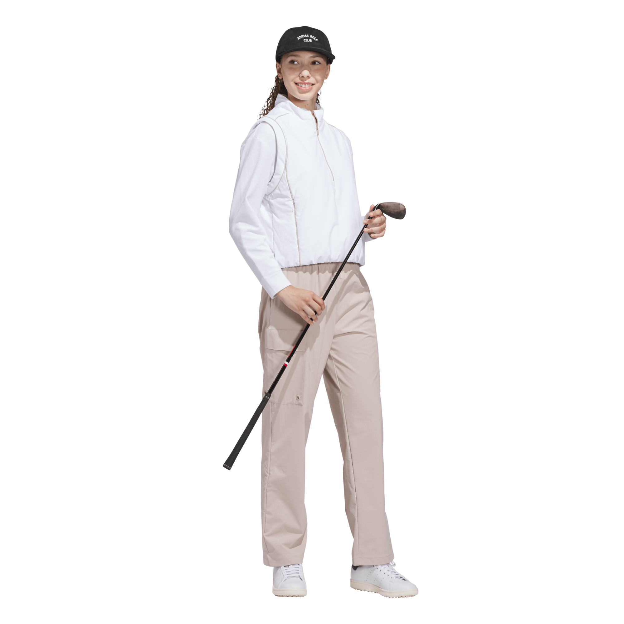 Twistweave Loose Quarter Zip Women's Golf Vest