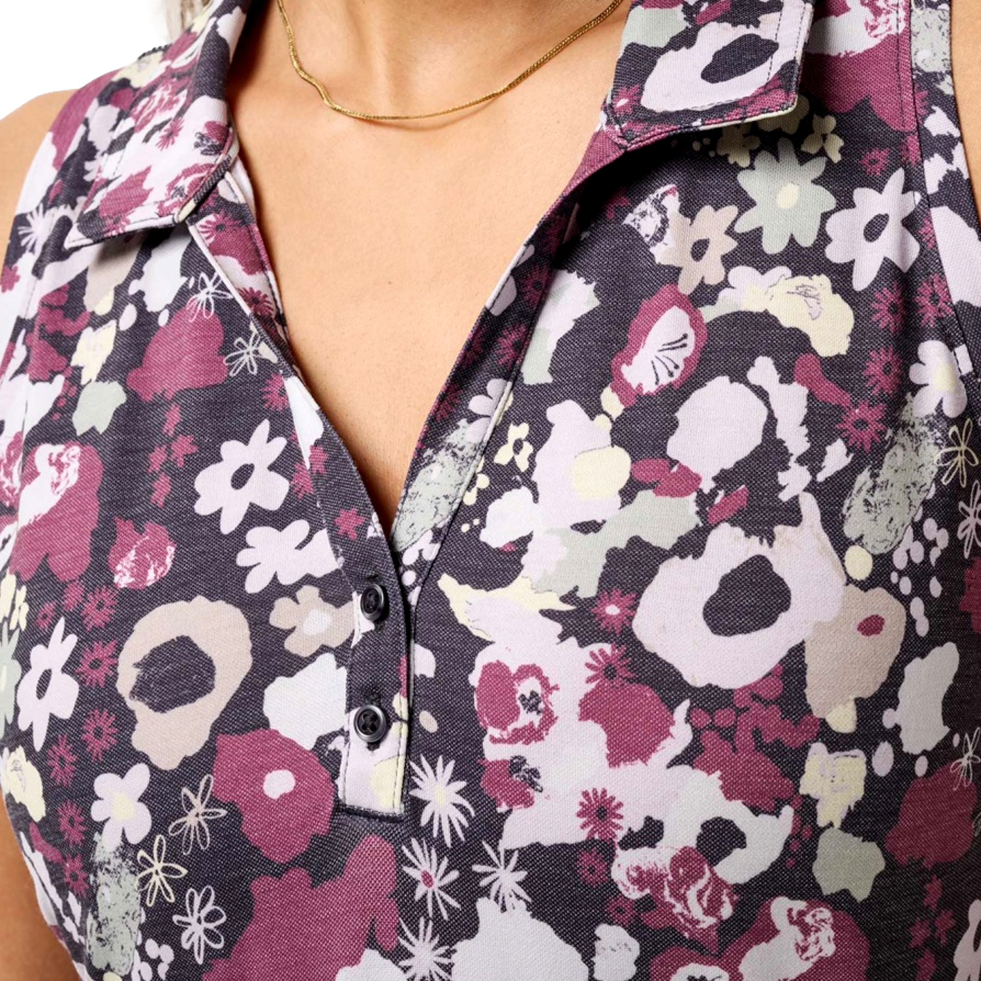 Featherweight Active Women's Sleeveless Golf Polo Shirt