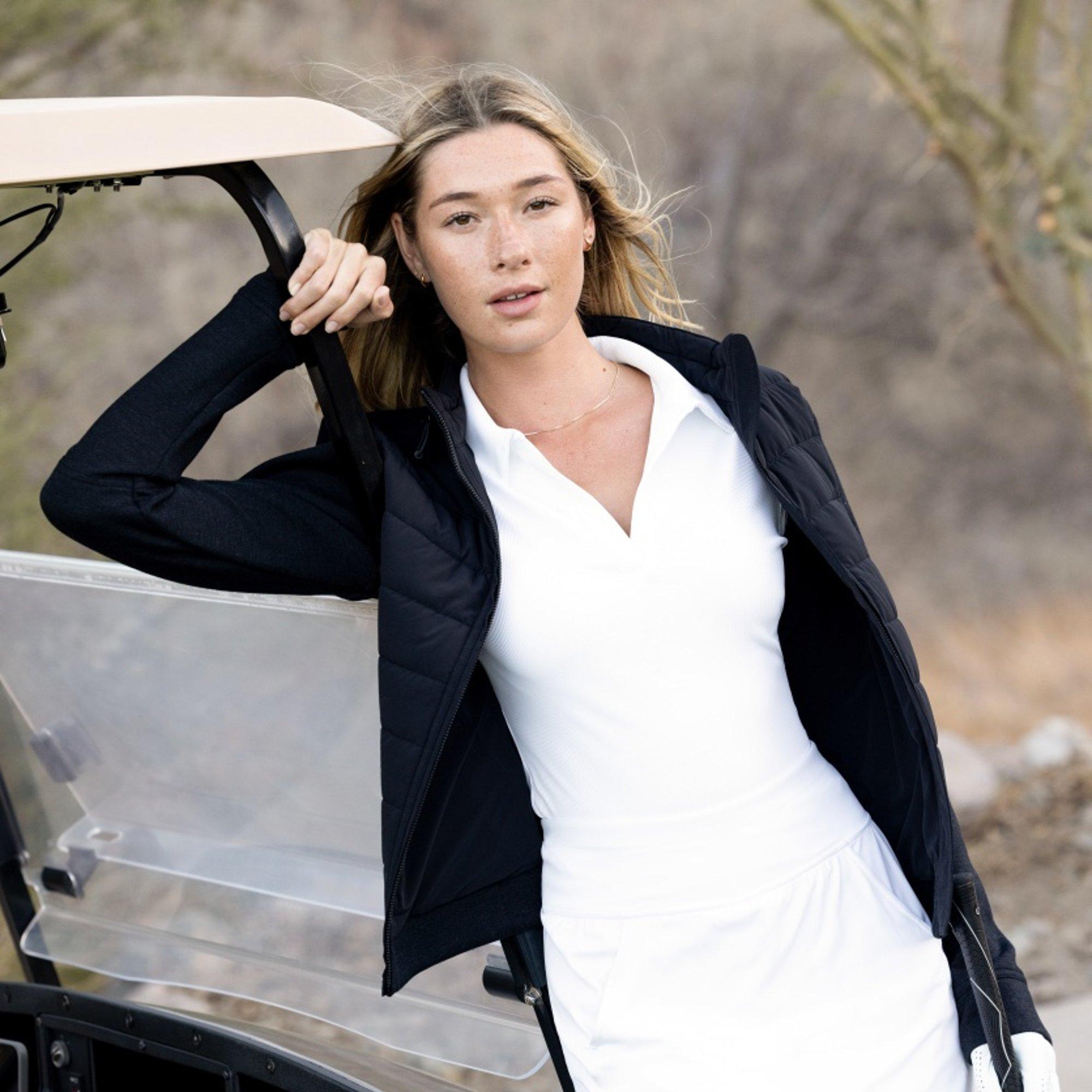 Skyloft Soft Espresso Martini Full Zip Women's Golf Jacket