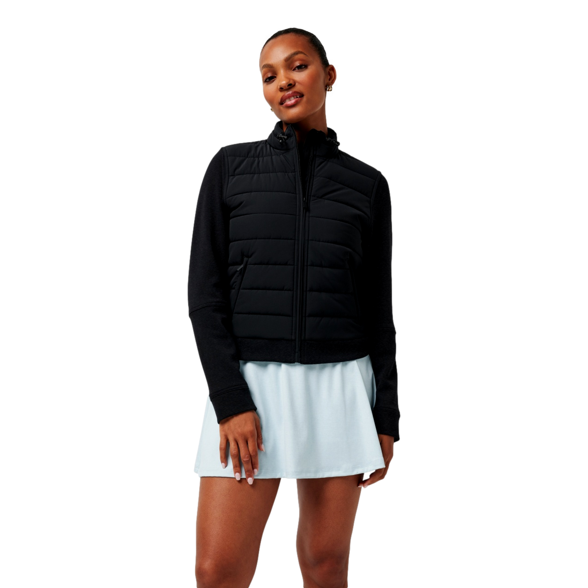 Skyloft Soft Espresso Martini Full Zip Women's Golf Jacket