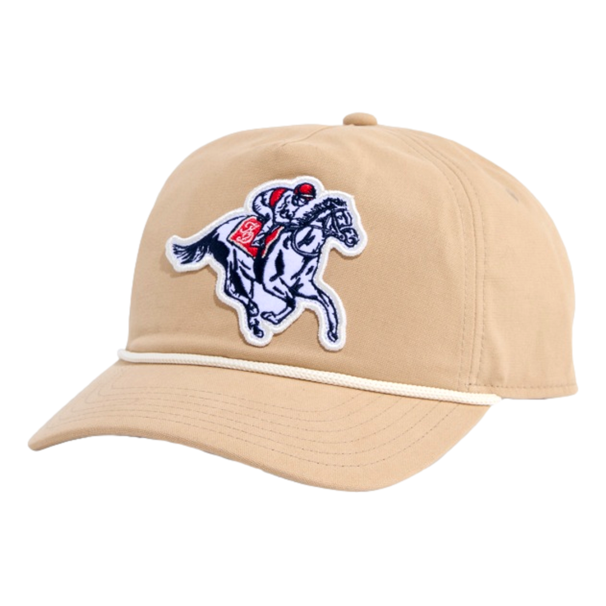 5 Panel Hat Horse Patch Hat