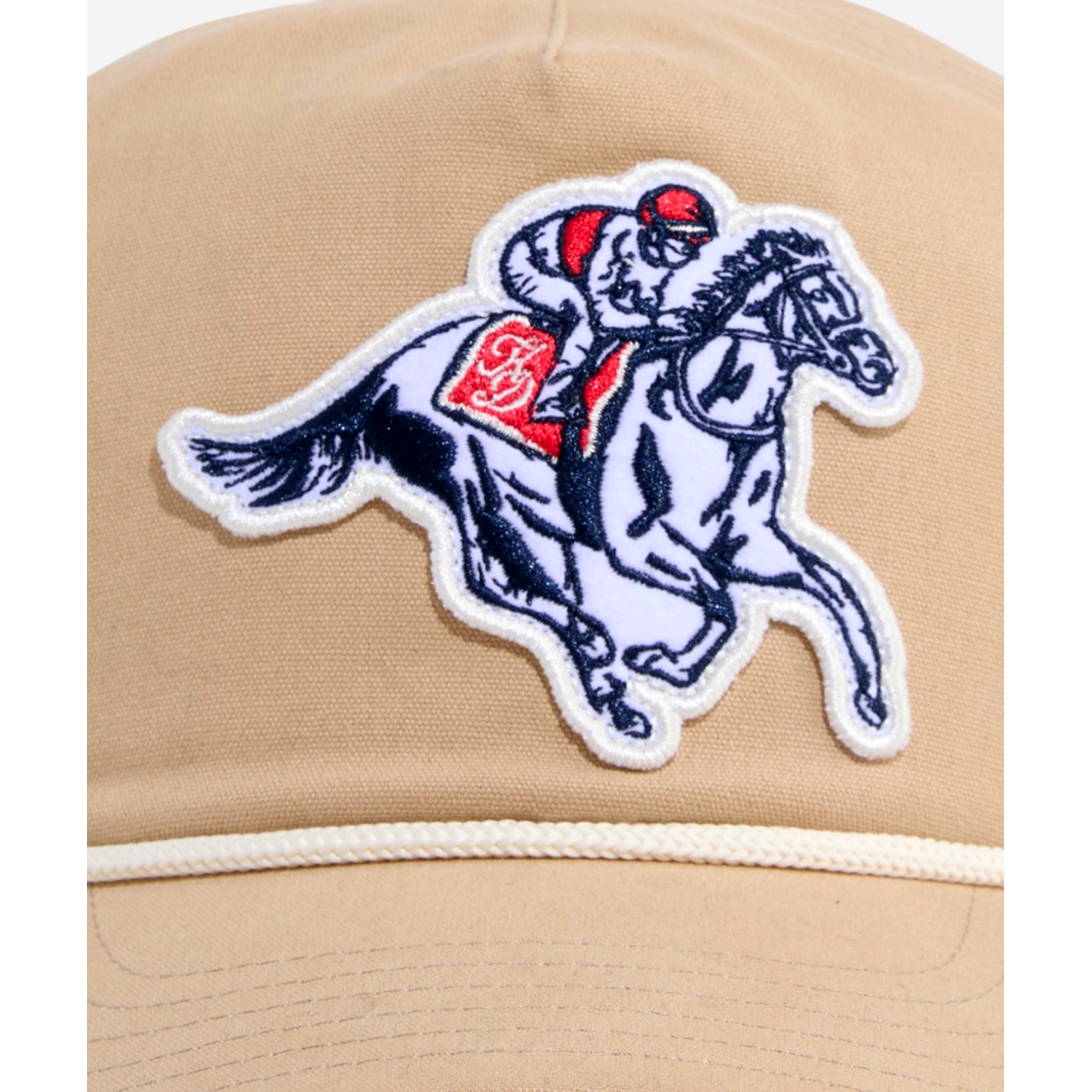 5 Panel Hat Horse Patch Hat