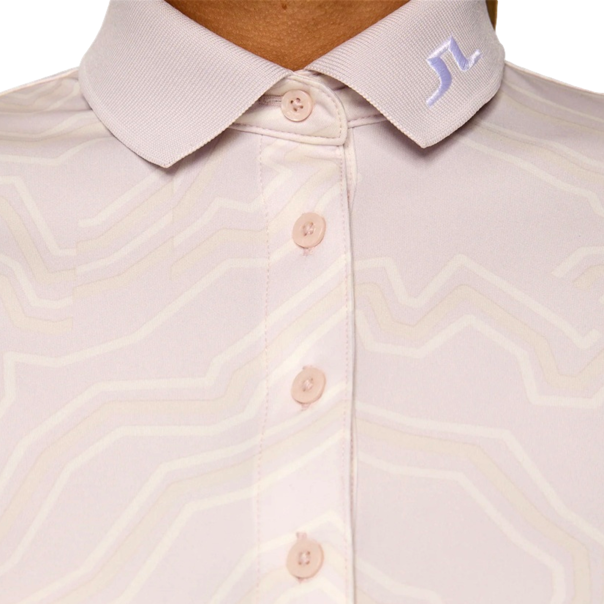 Tour Tech Print Women's Short Sleeve Golf Polo Shirt