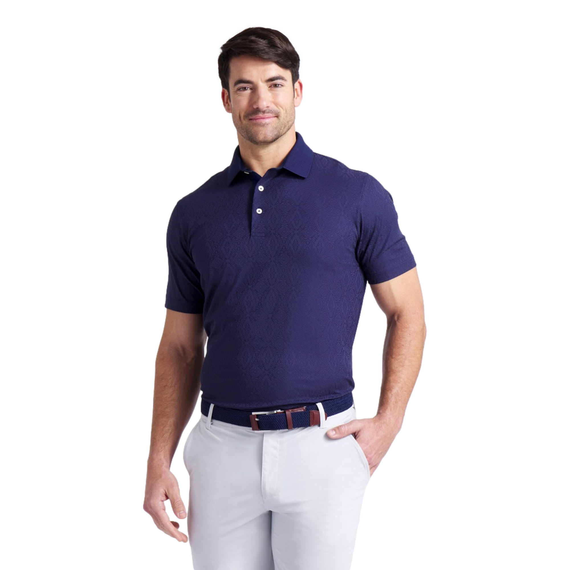 Mattr Doily Men's Short Sleeve Golf Polo Shirt
