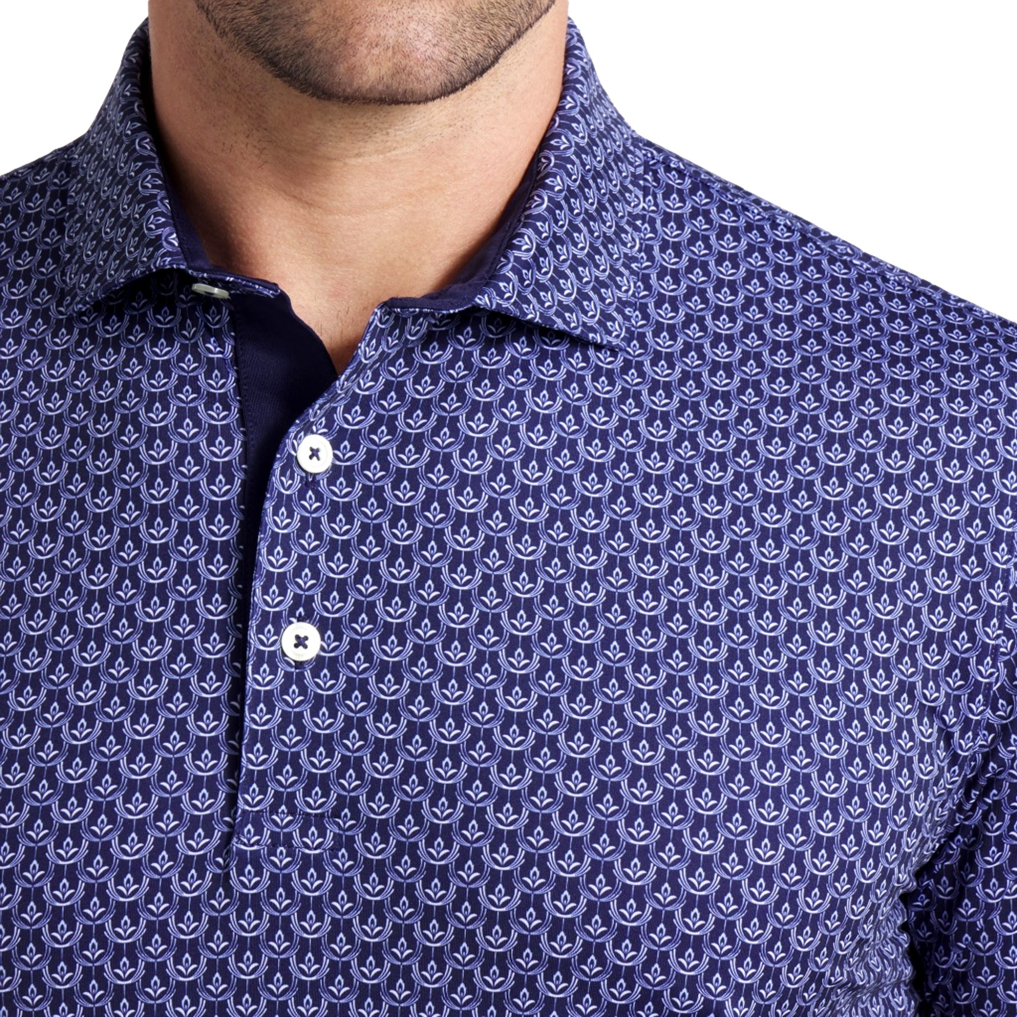 MATTR Lotus Men's Short Sleeve Golf Polo Shirt