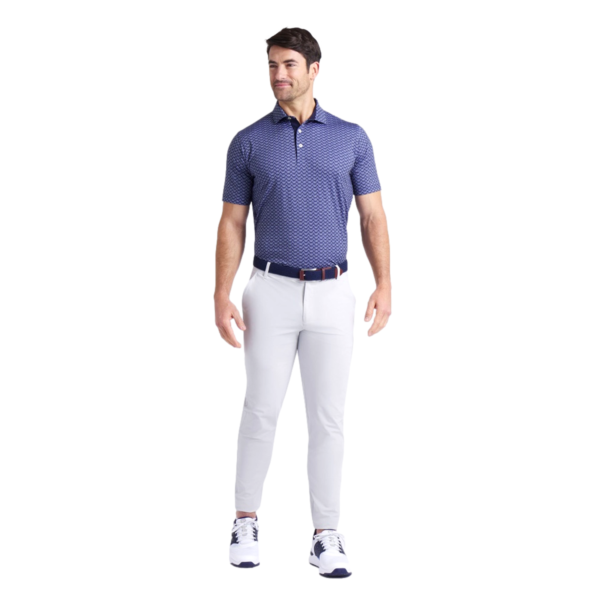 MATTR Lotus Men's Short Sleeve Golf Polo Shirt