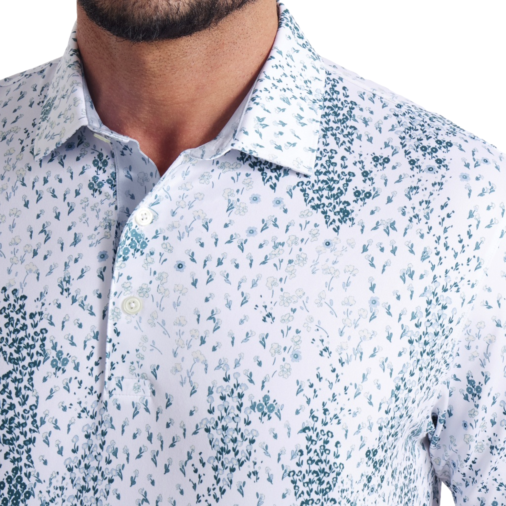 CLOUDSPUN Garden Men's Golf Polo Shirt