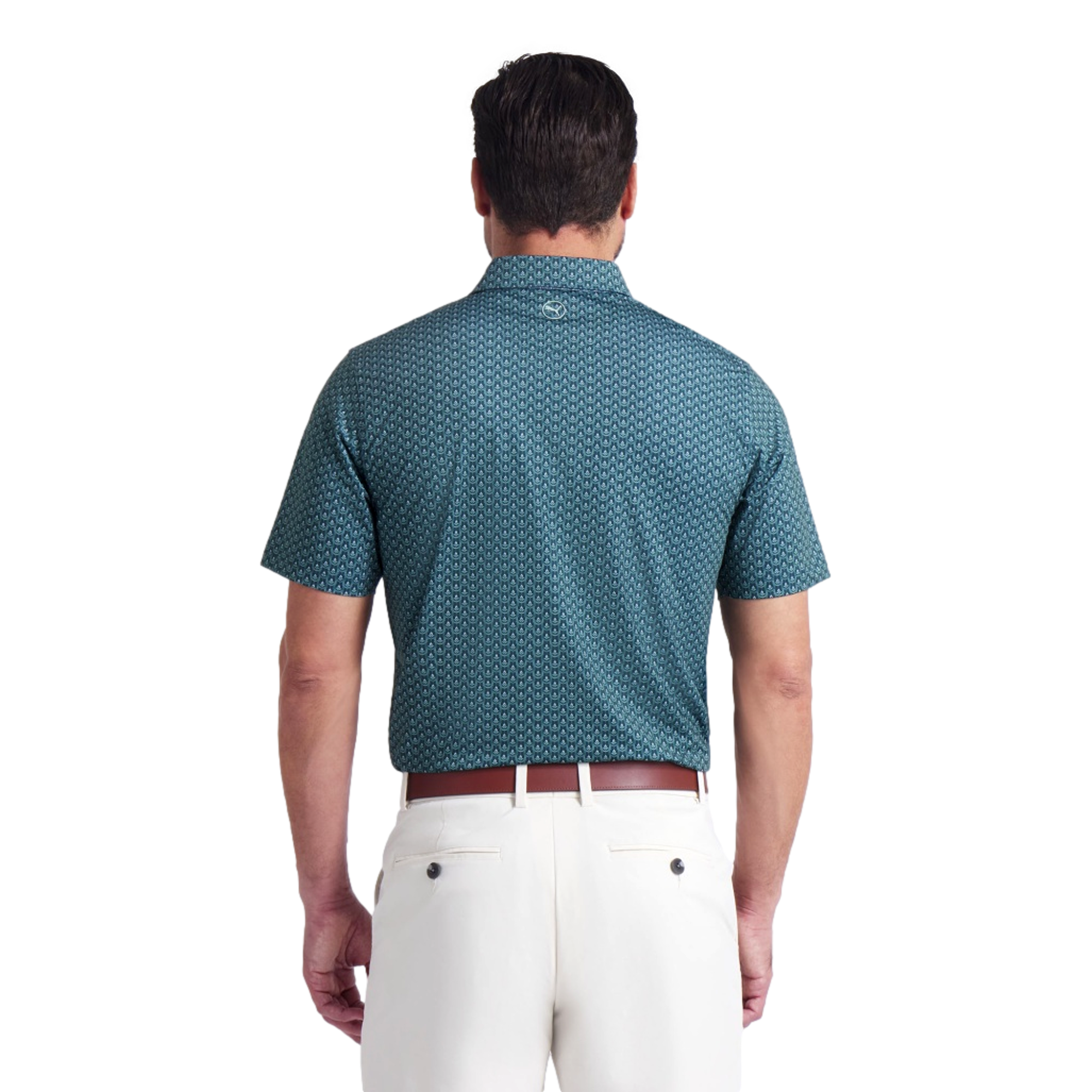 MATTR Men's Lotus Short Sleeve Golf Polo Shirt