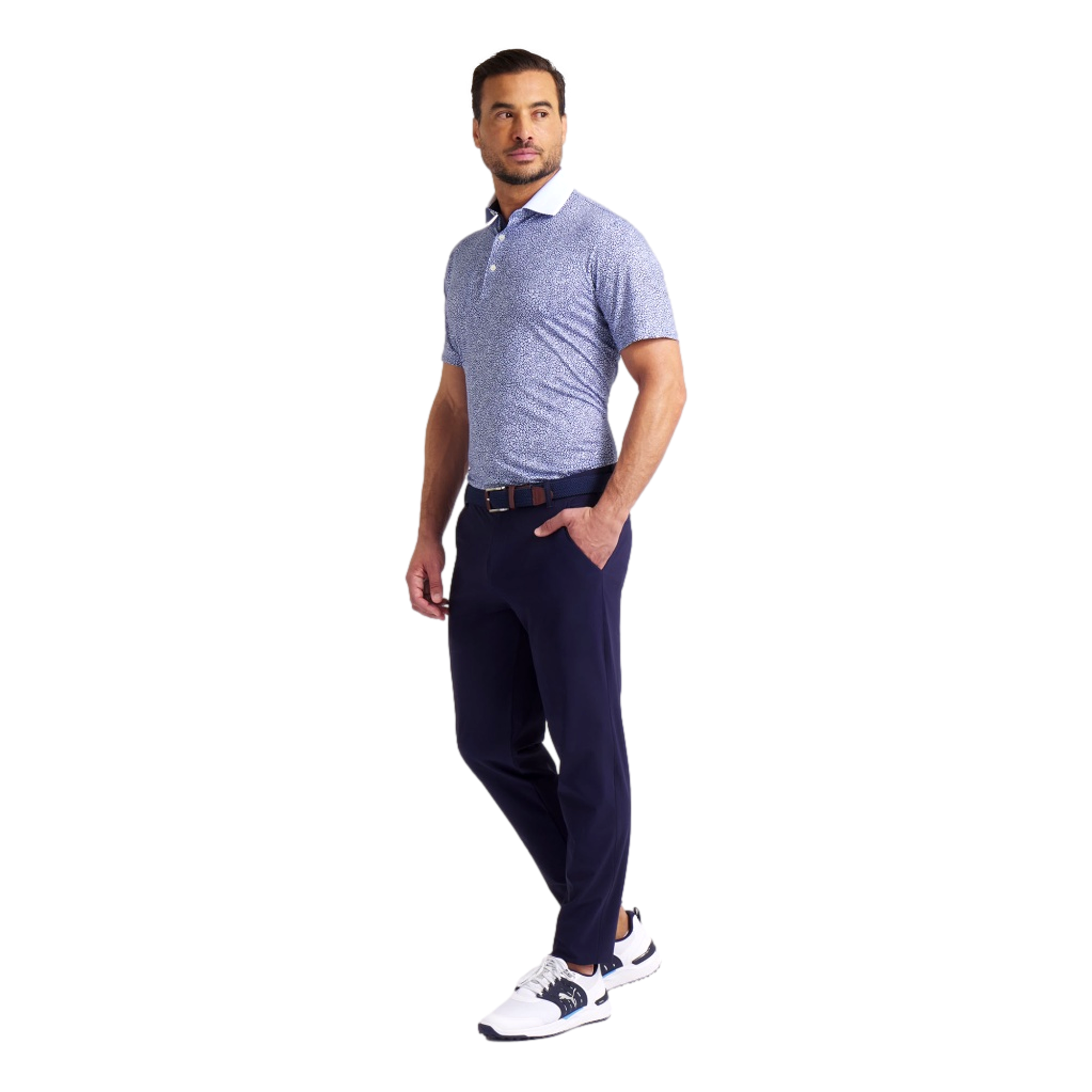 MATTR Joey Men's Short Sleeve Golf Polo Shirt