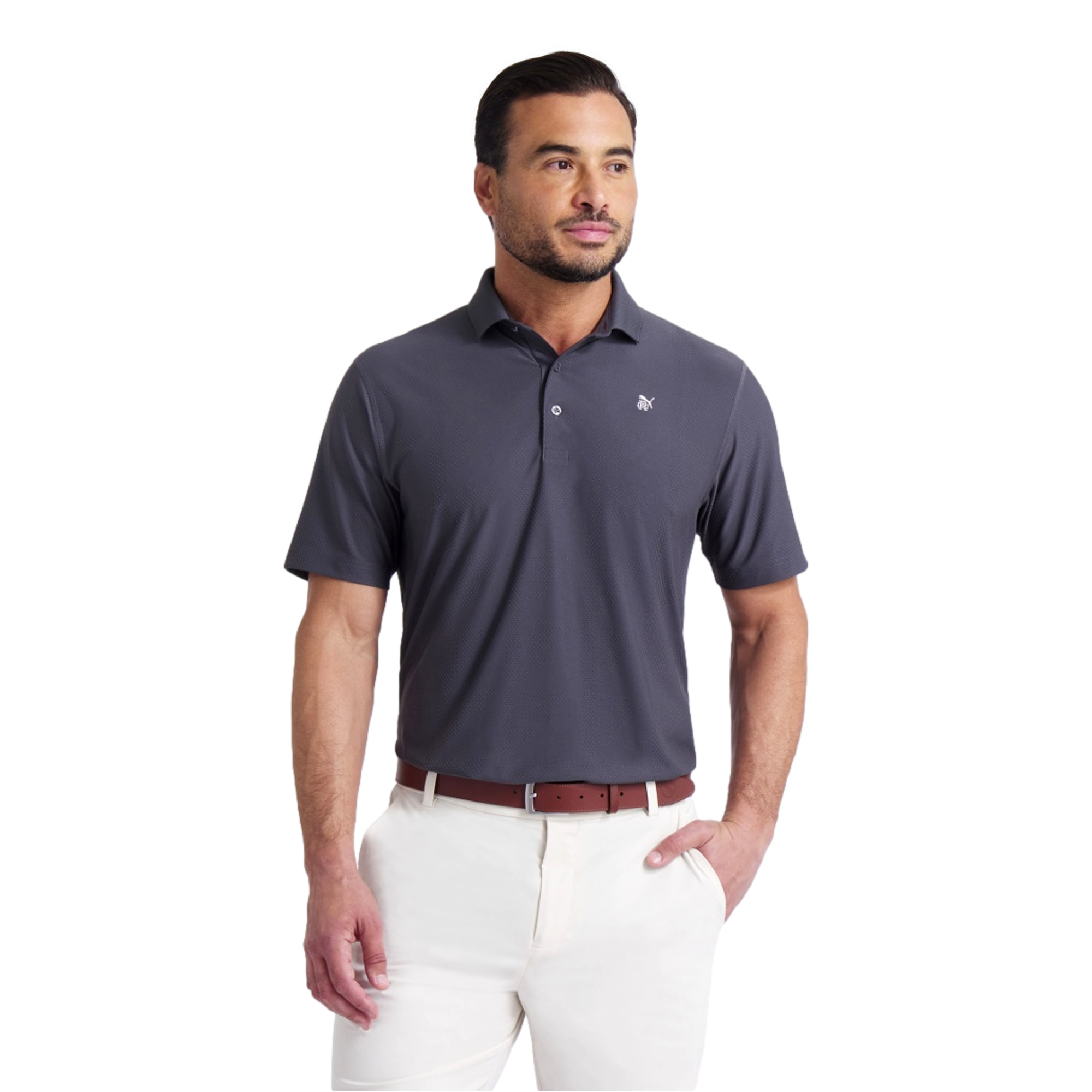 Puma X RC MATTR Jacquard Men's Golf Polo Shirt