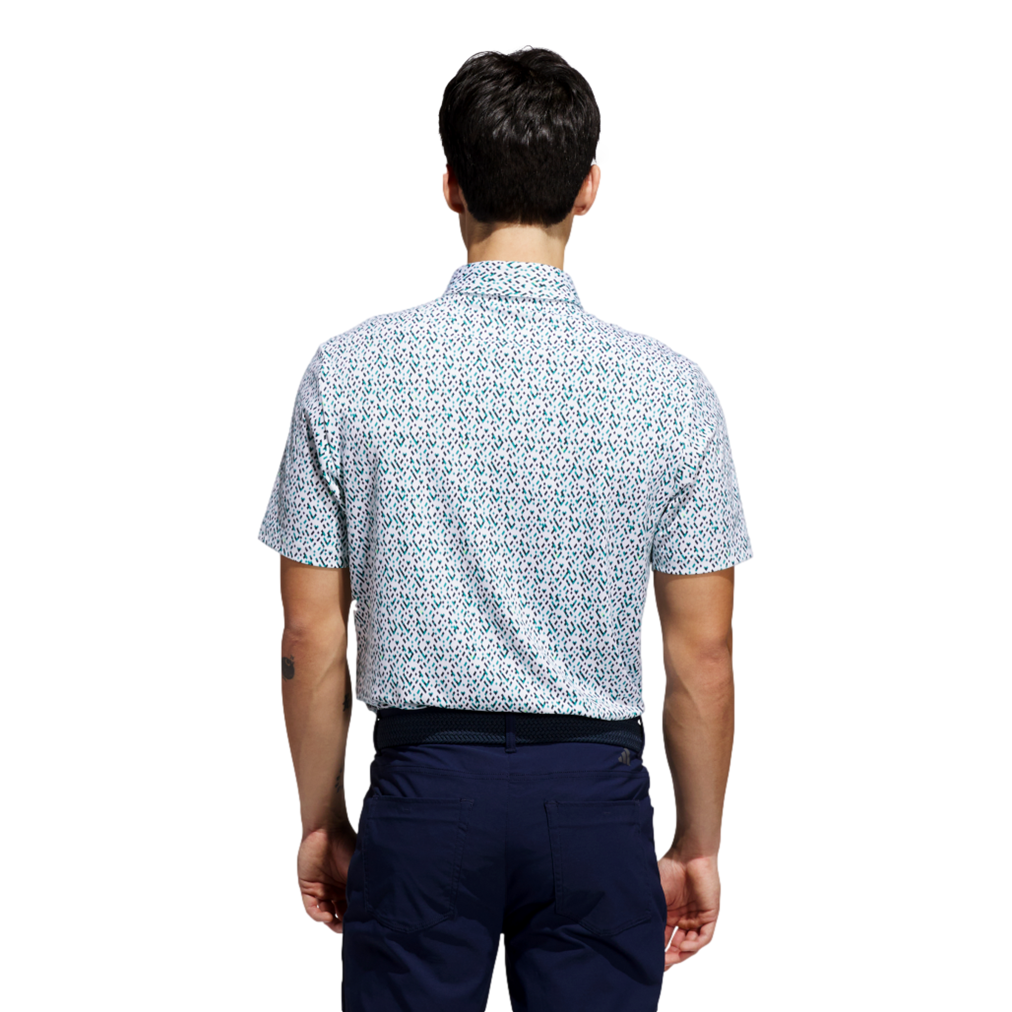 Ultimate 365 Micro Argyle Men's Short Sleeve Golf Polo Shirt