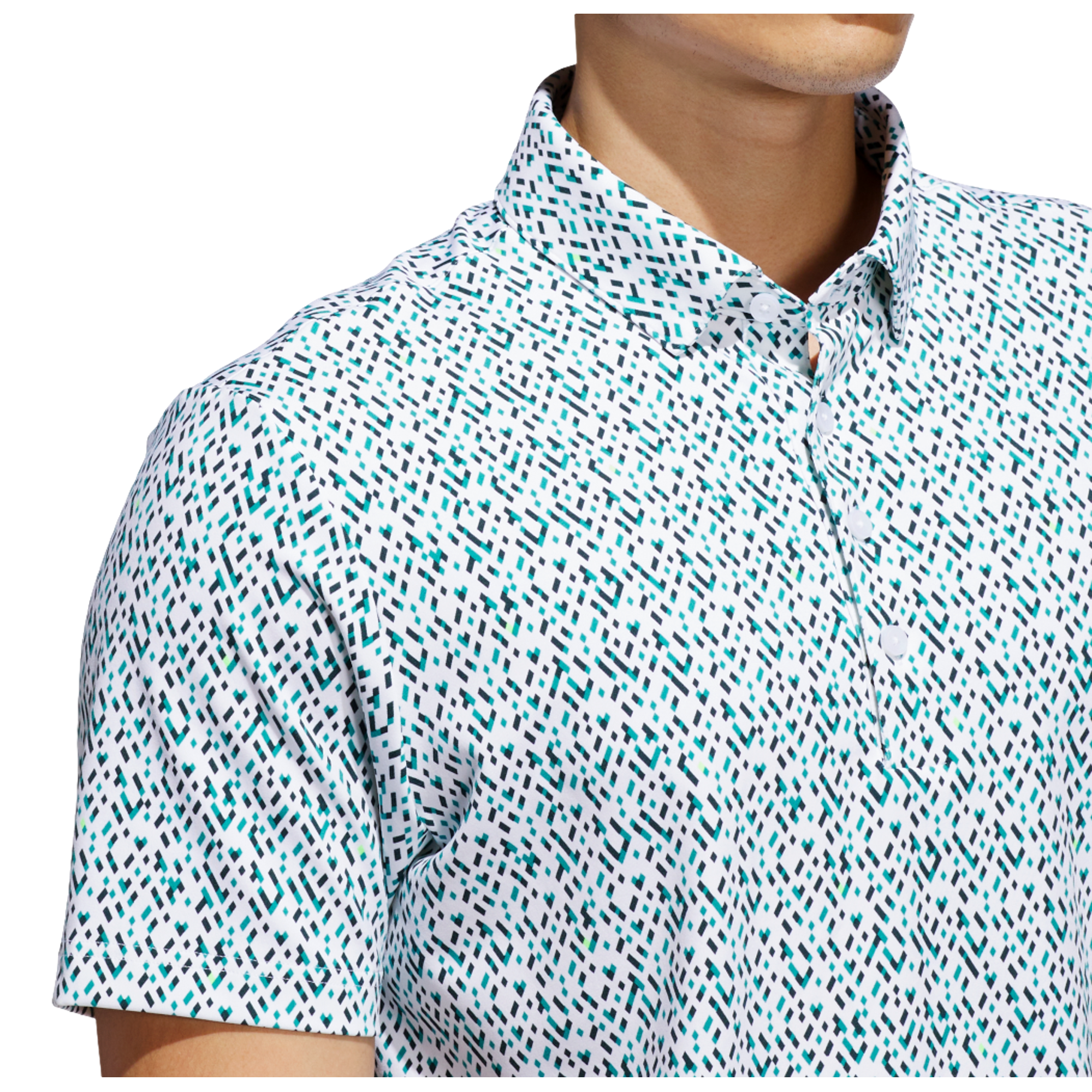 Ultimate 365 Micro Argyle Men's Short Sleeve Golf Polo Shirt