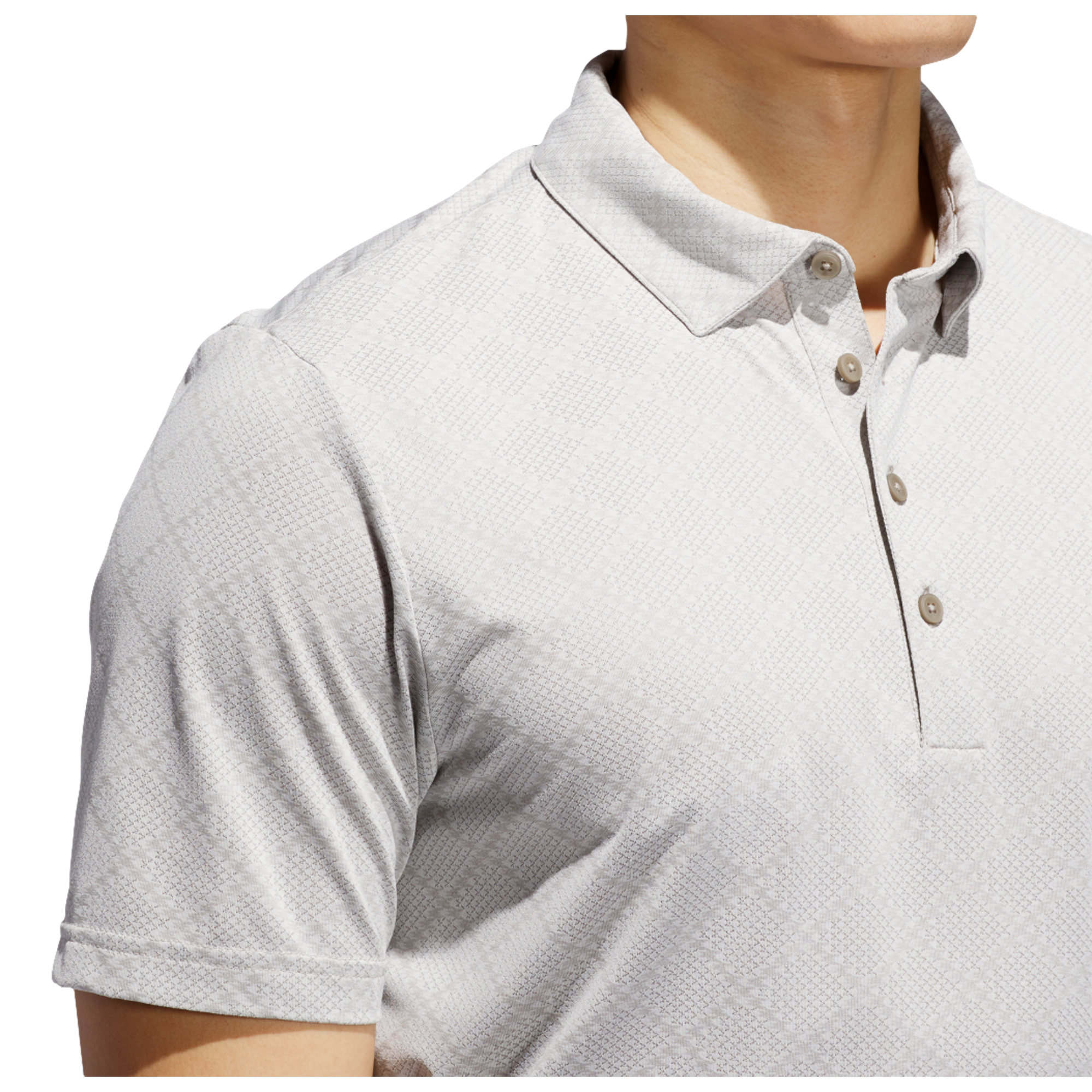 Ultimate 365 Hounds Jacquard Men's Short Sleeve Golf Polo Shirt