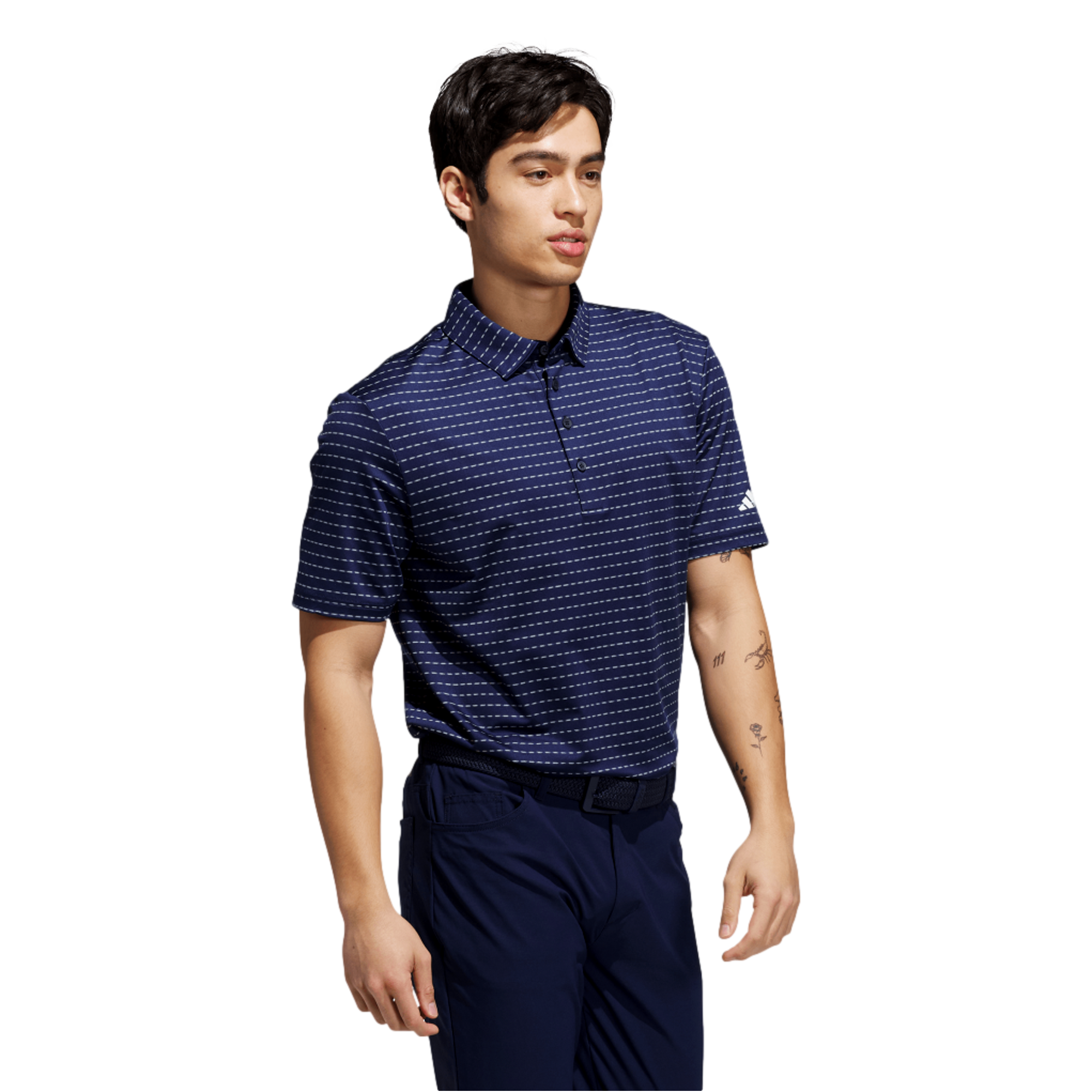 Ultimate 365 Dash Stripe Men's Short Sleeve Golf Polo Shirt