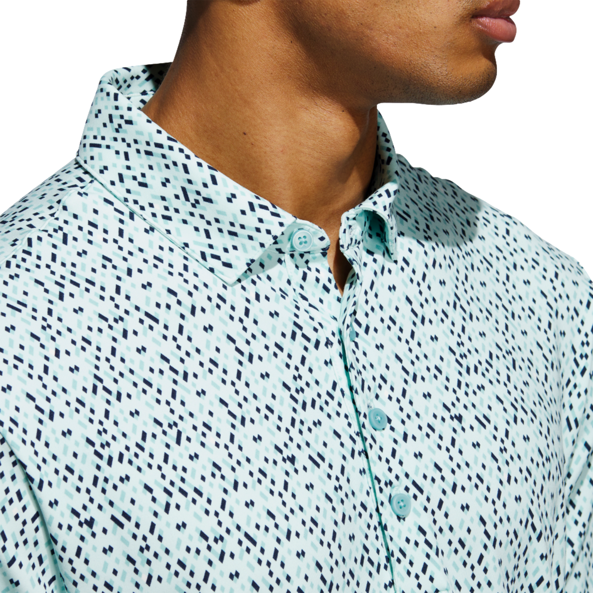 Ultimate 365 Micro Argyle Men's Short Sleeve Golf Polo Shirt