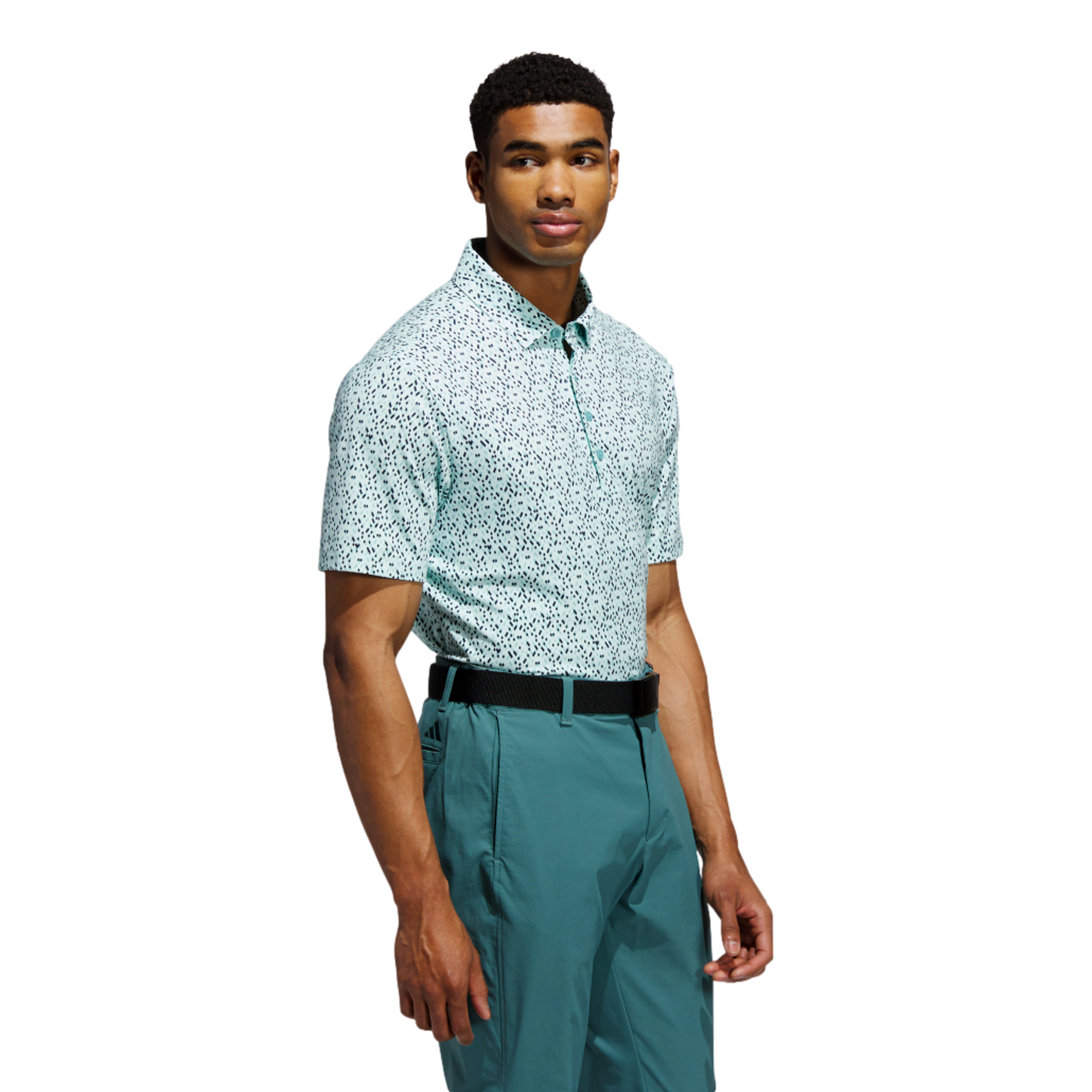 Ultimate 365 Micro Argyle Men's Short Sleeve Golf Polo Shirt