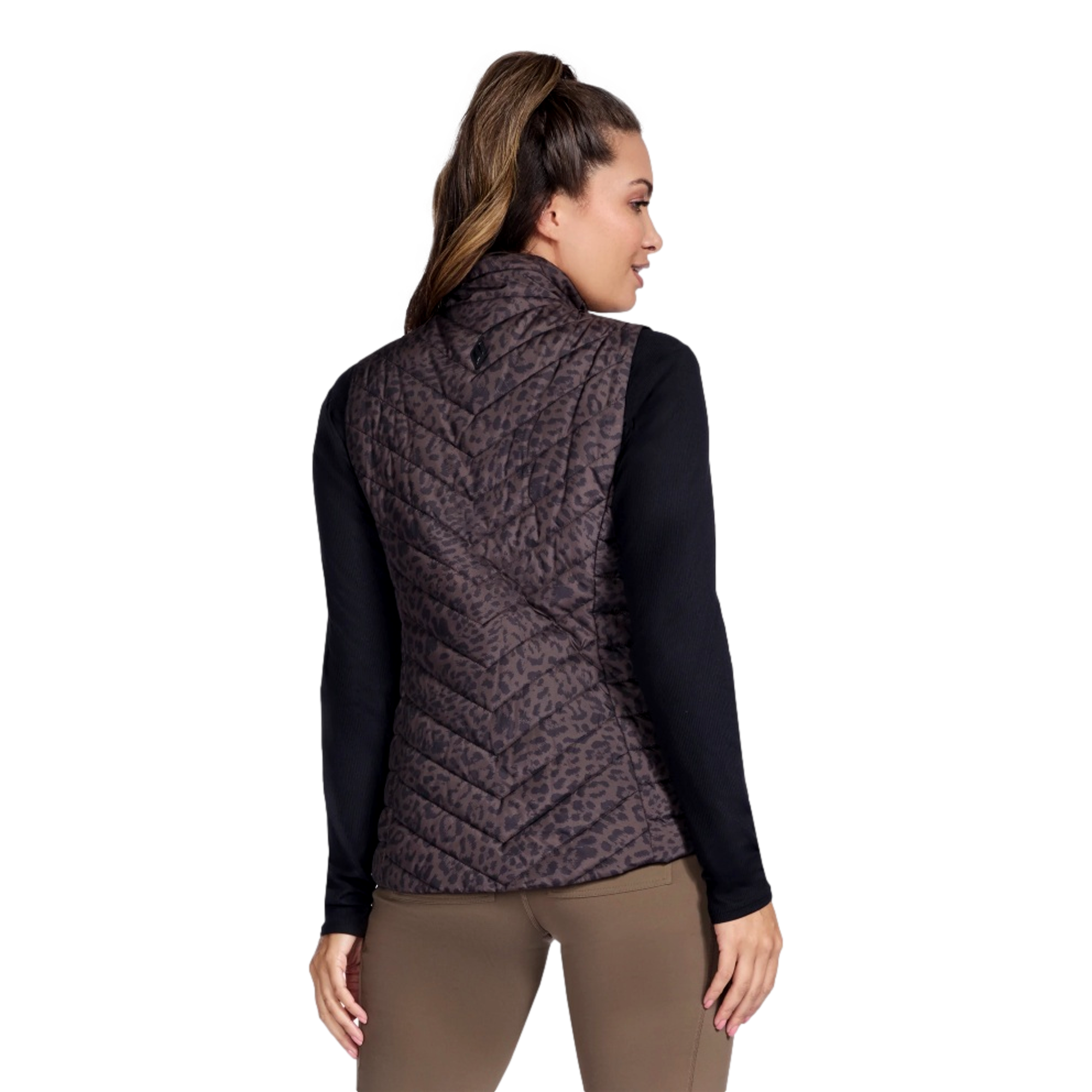 On the GO Luxe Cheetah Print Women's Golf Vest