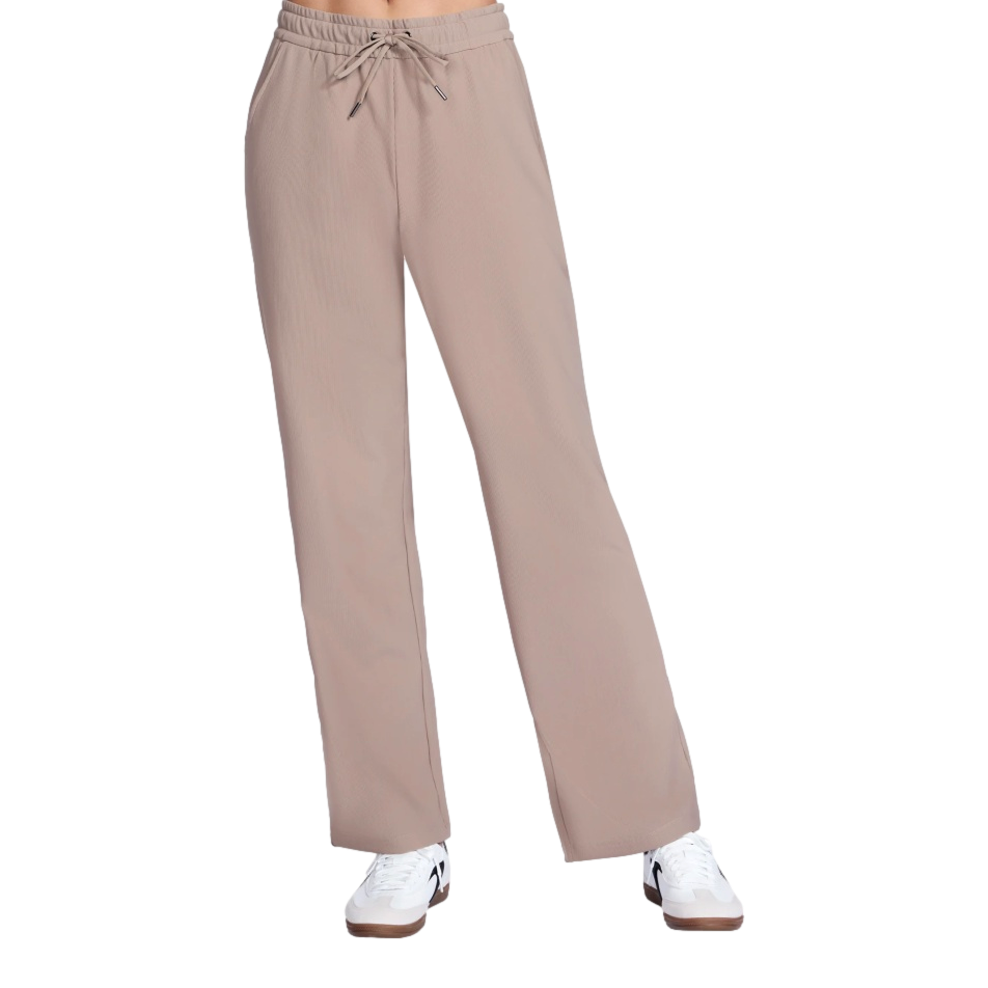 GO LUXE Rib Wide Leg Women's Golf Pants