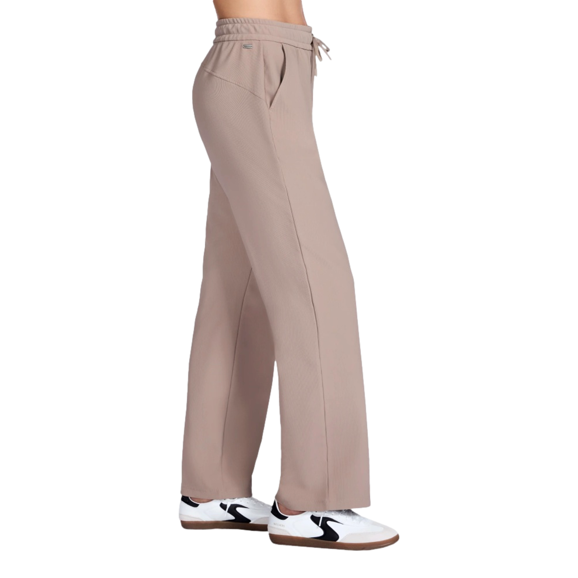 GO LUXE Rib Wide Leg Women's Golf Pants