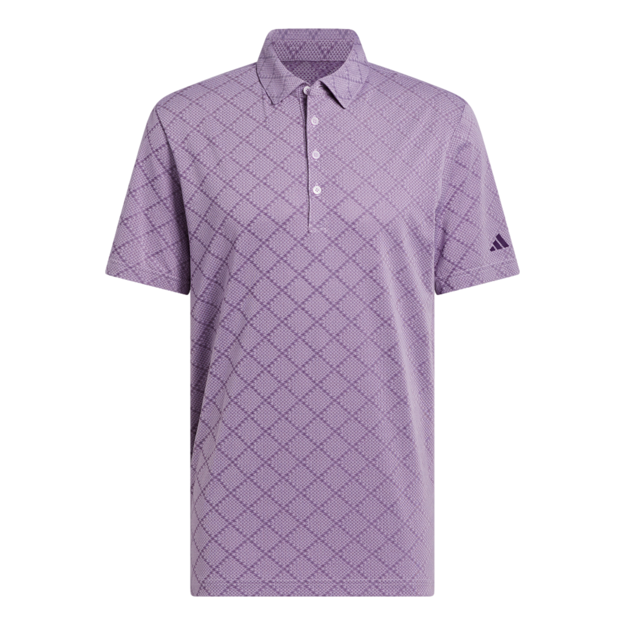 Ultimate365 Hounds Jacquard Men's Short Sleeve Golf Polo Shirt