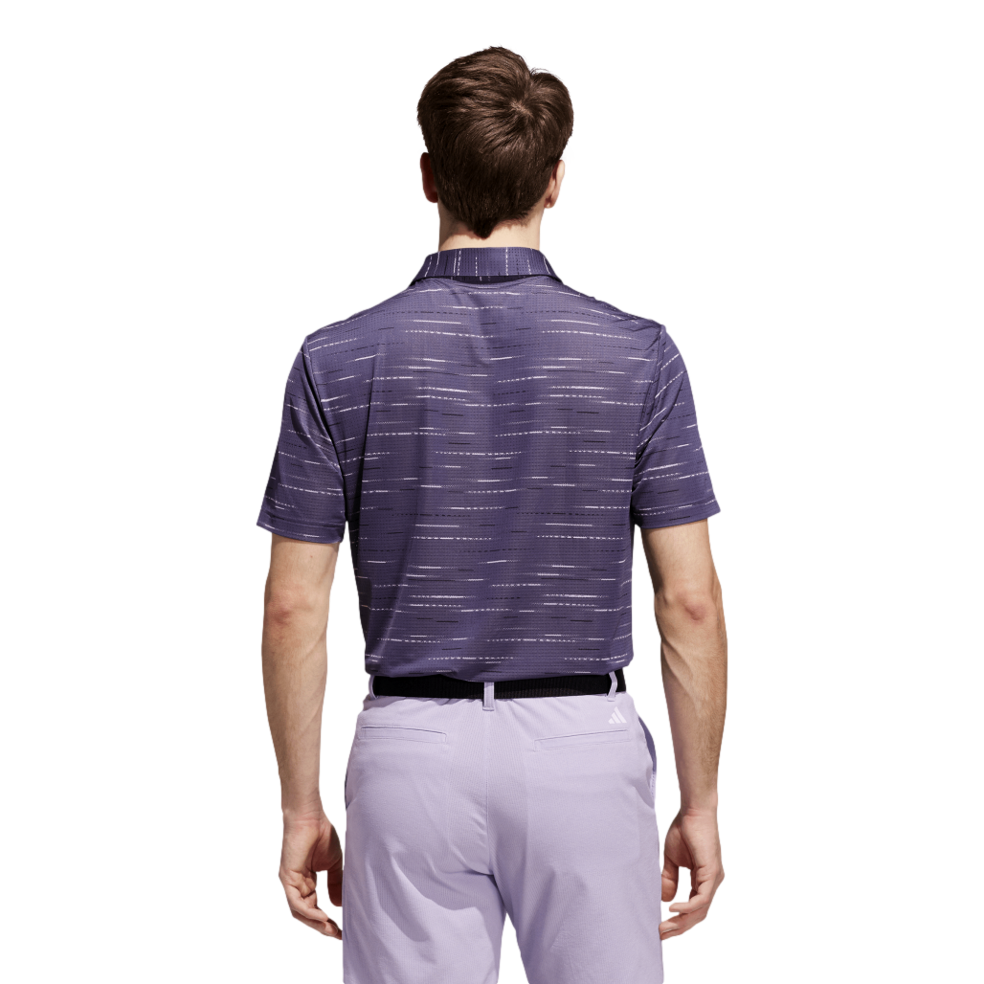 Ultimate365 Mesh Glimmer Print Men's Short Sleeve Golf Polo Shirt