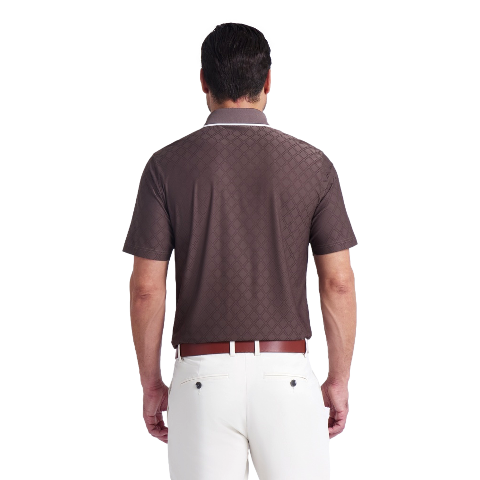 Puma X AP Tipped Jacquard Men's Golf Polo Shirt