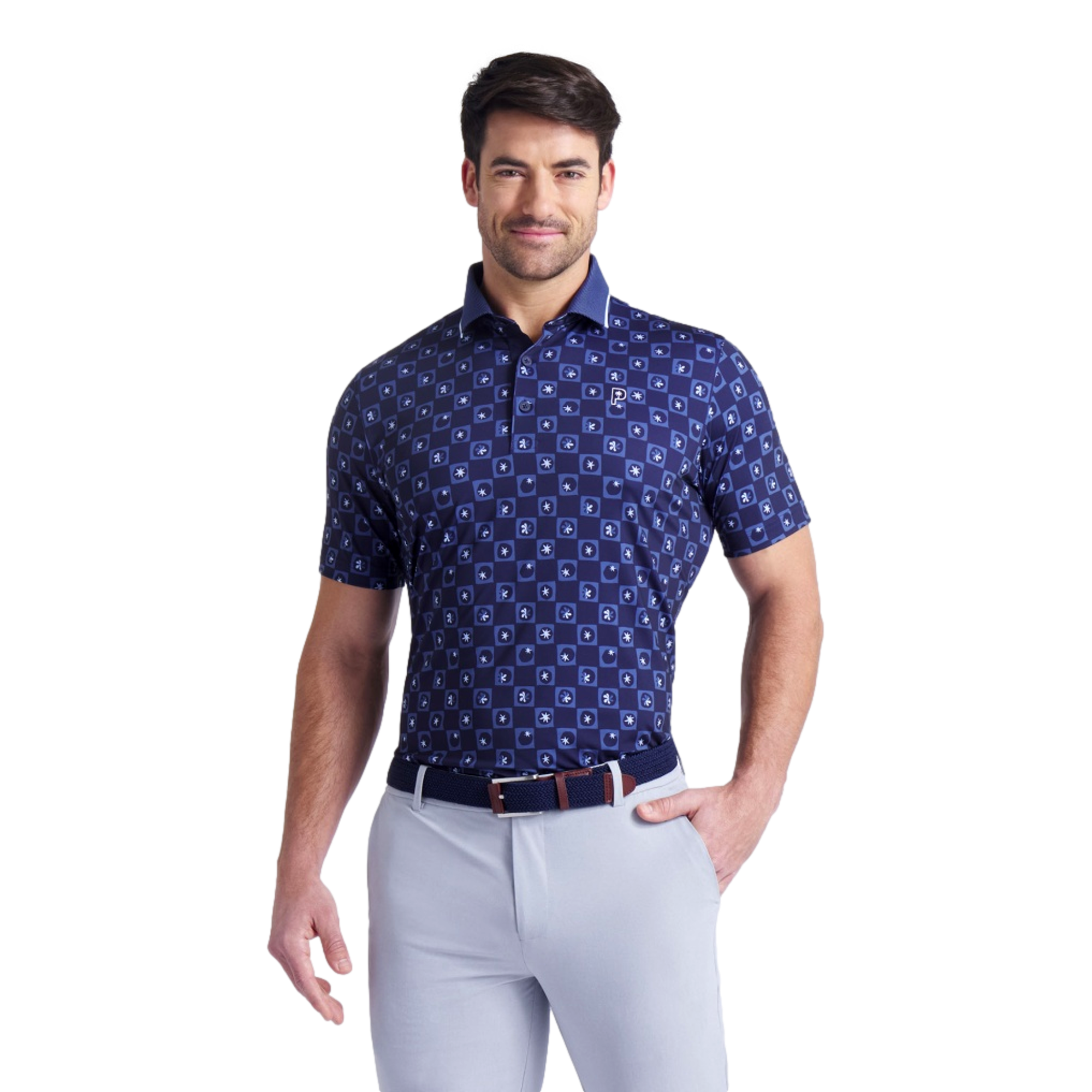 Puma x PTC Micro Men's Short Sleeve Golf Polo Shirt