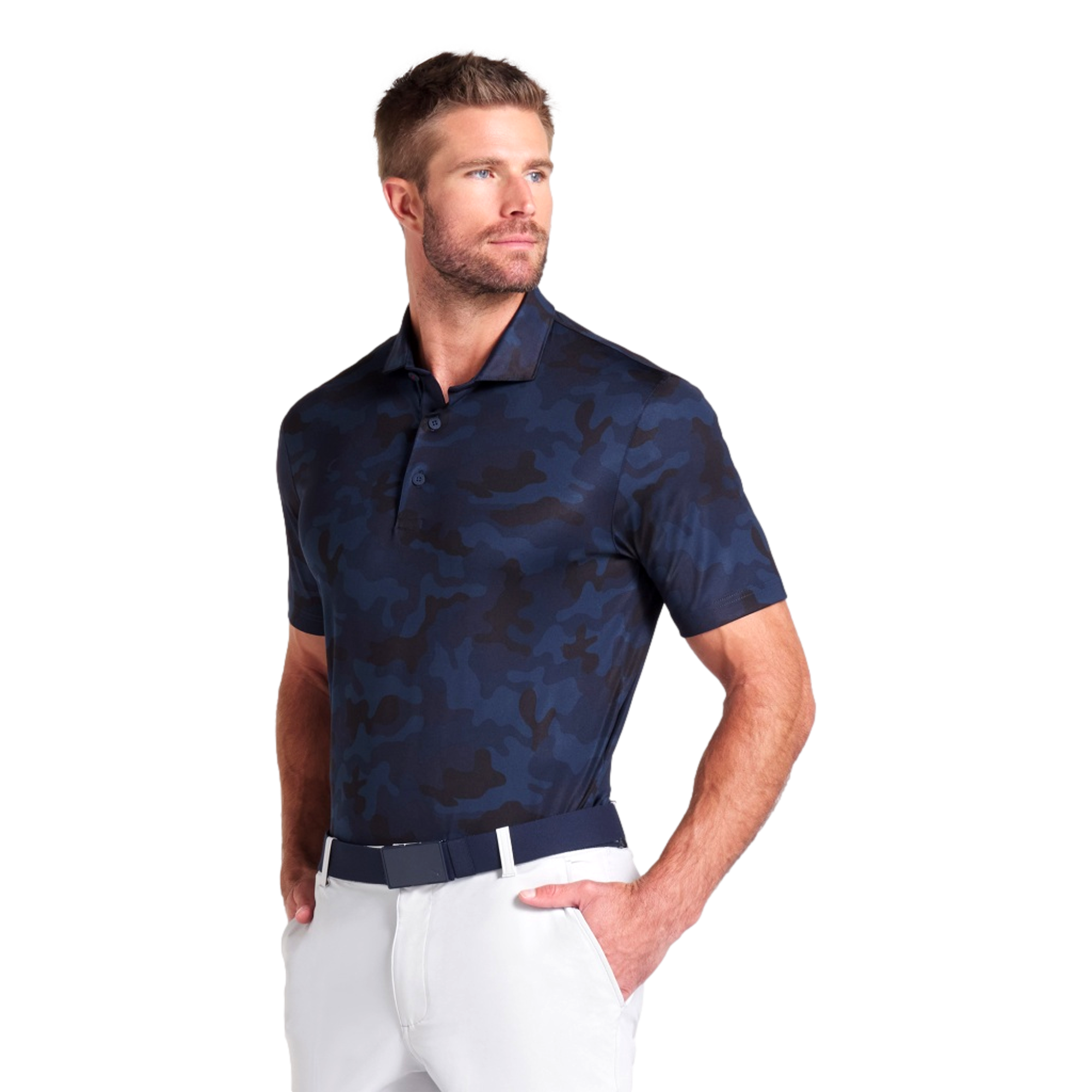 Volition Camo Men's Golf Polo Shirt
