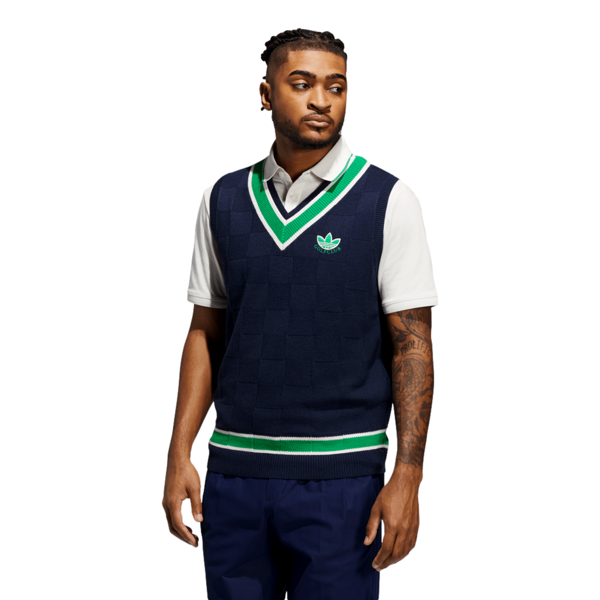 Originals Mens Knit Golf Vest