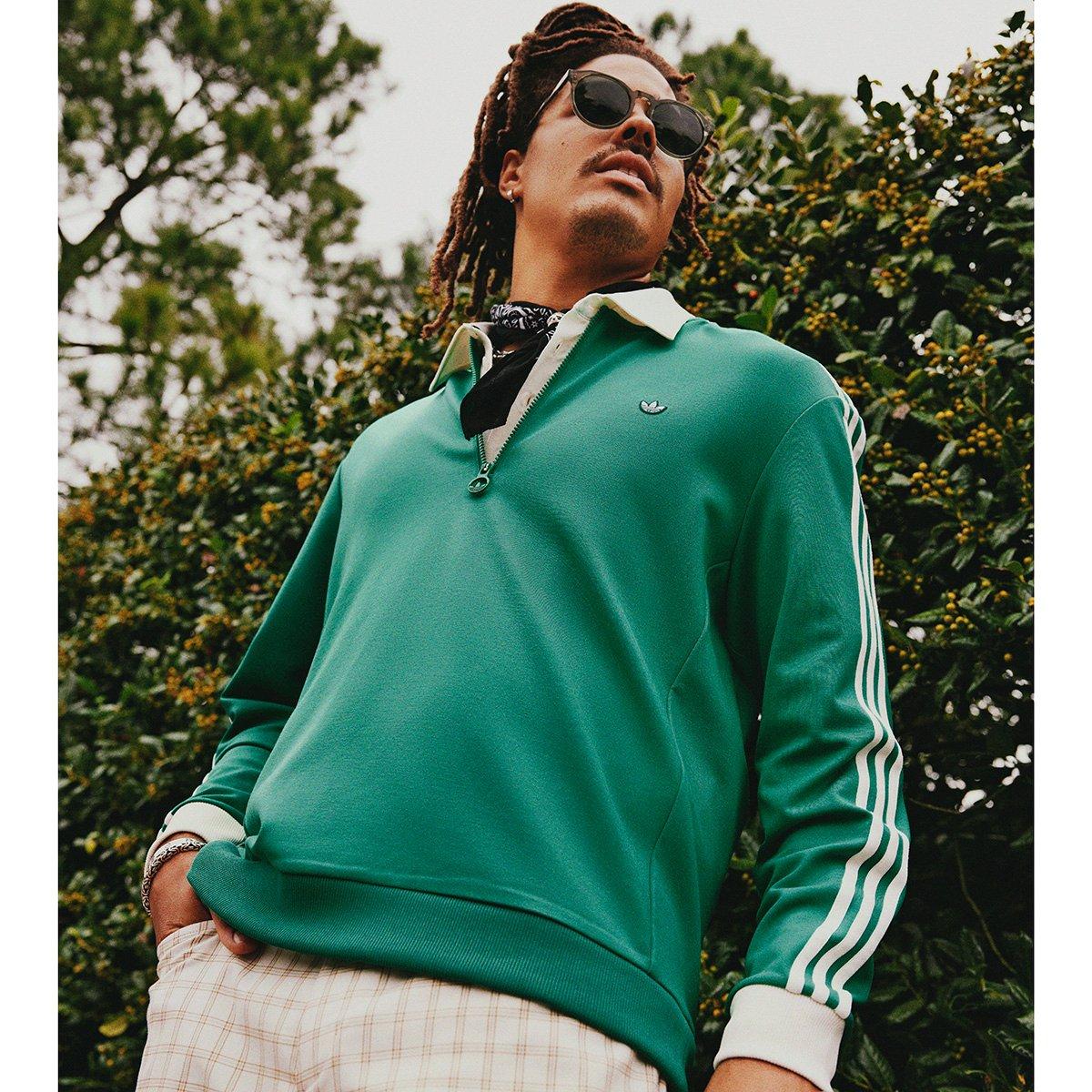 Originals 3 Stripe Mens Golf Men's Quarter Zip