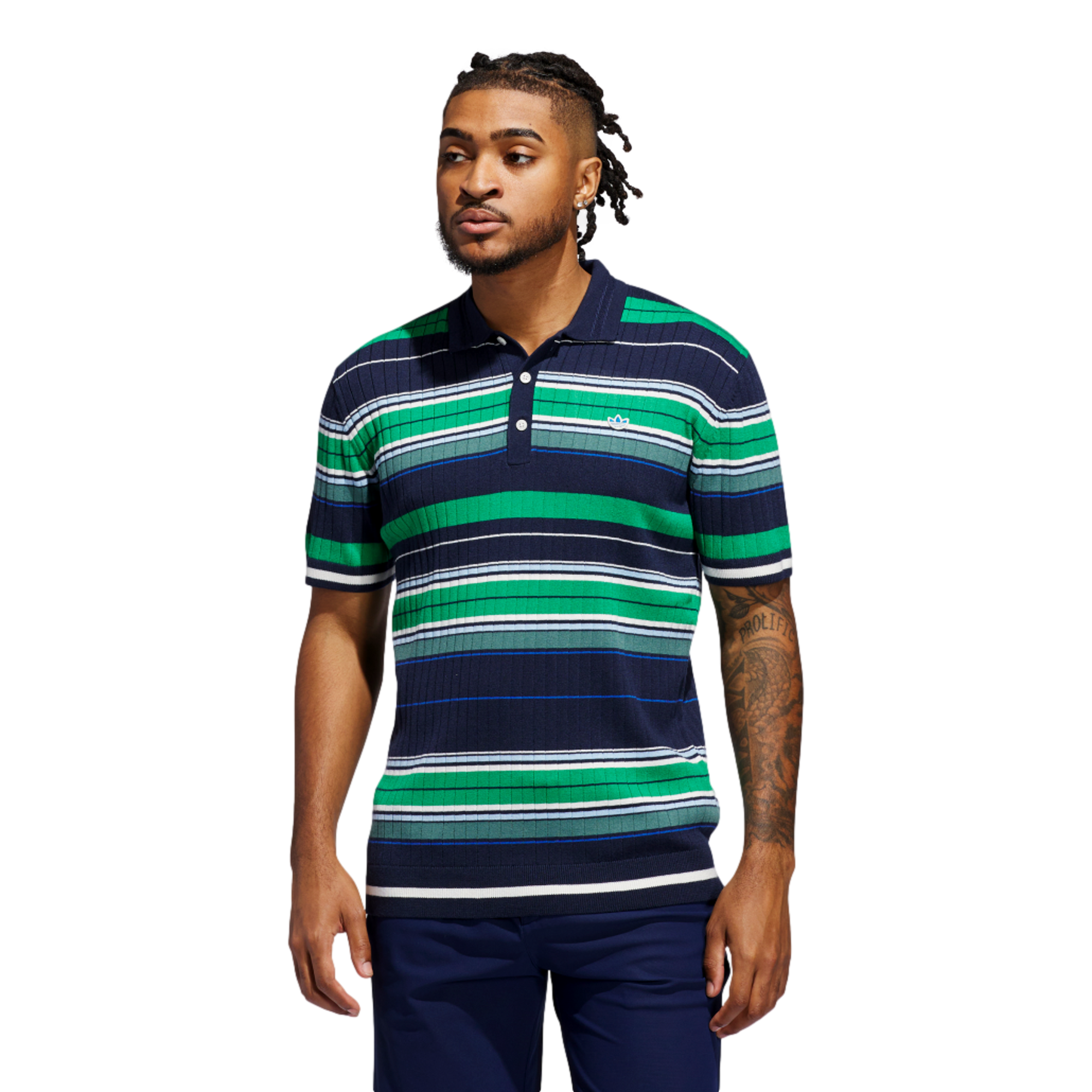 Originals Striped Men's Short Sleeve Golf Polo Shirt
